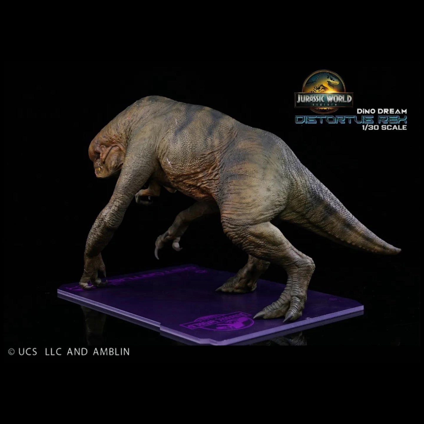 DinoDream | Jurassic World Distortus Rex Statue / D-rex | 1/30 Scale