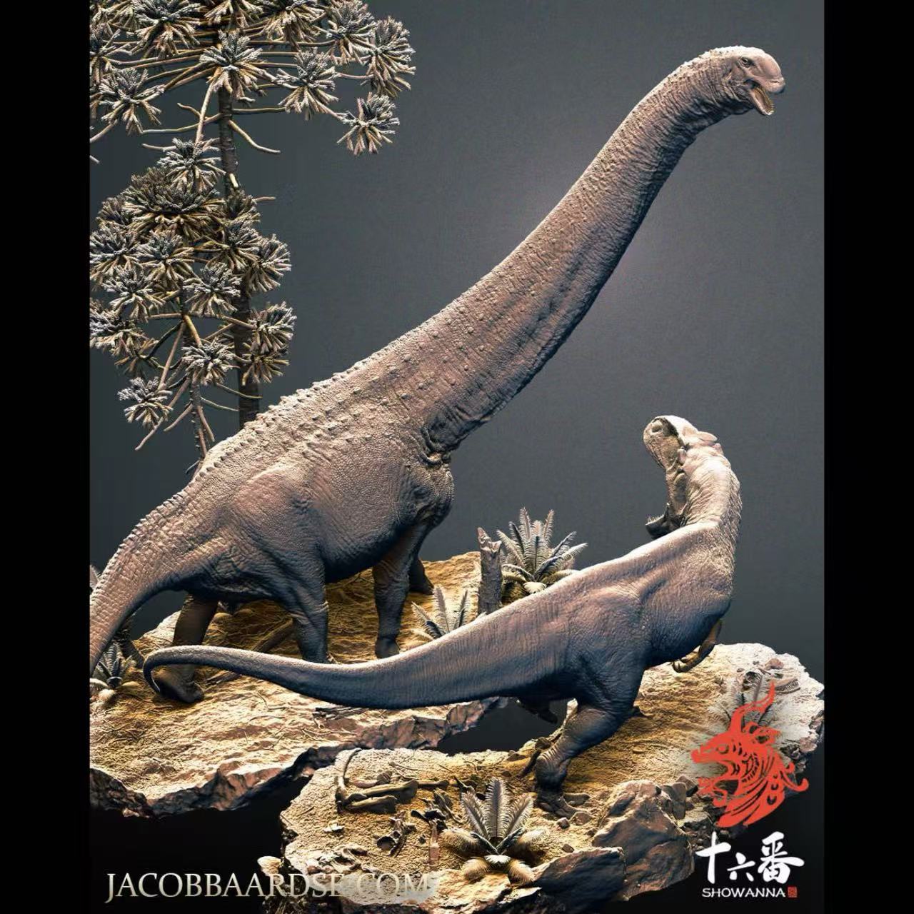 Giganotosaurus carolinii Statue Model Kit 1:35 1:18 Jacob Baardse