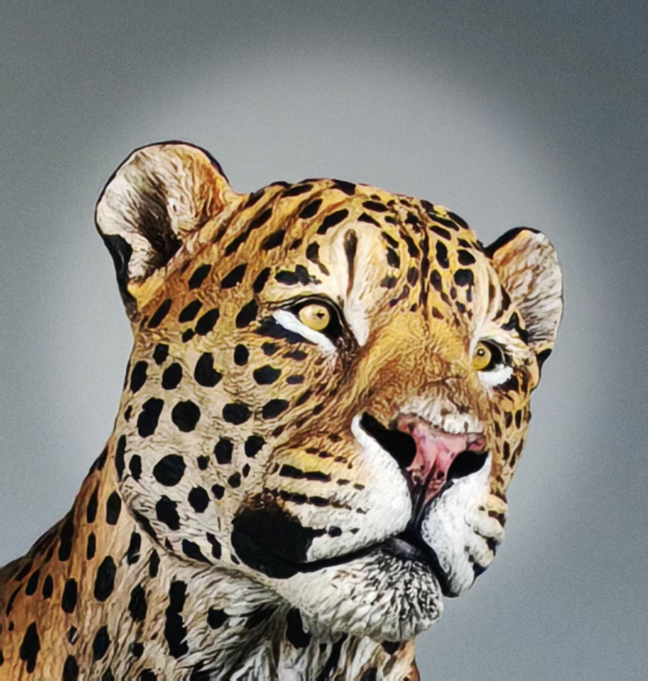 Jaguar statue Model Kit 1:10 1:15 1:35 Scale