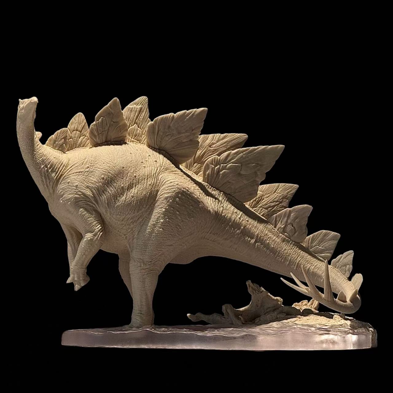 Stegosaurus Statue Model Kit 1:18 1:35 Scale Aokhan