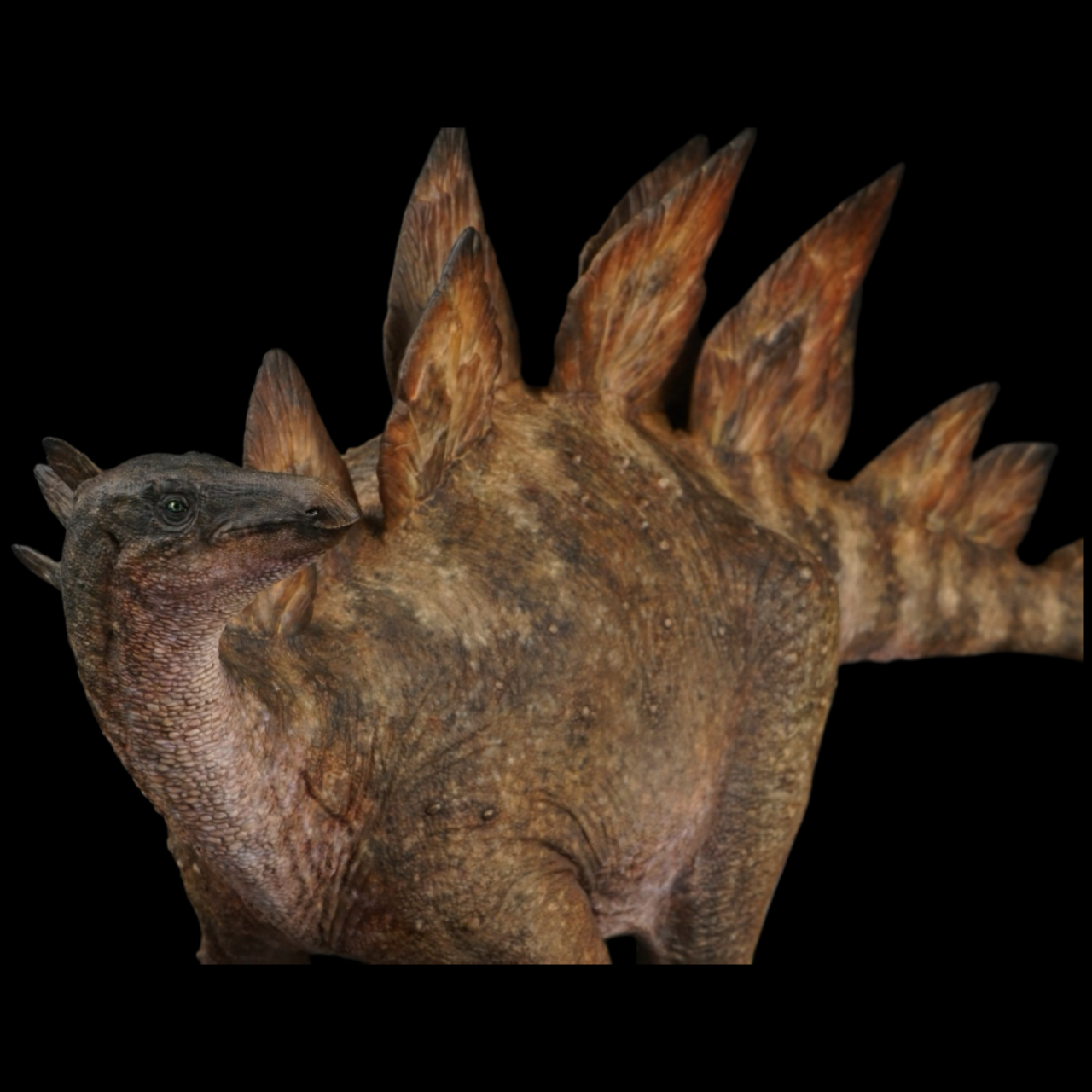 Stegosaurus Statue Model Kit 1:18 1:35 Scale Aokhan