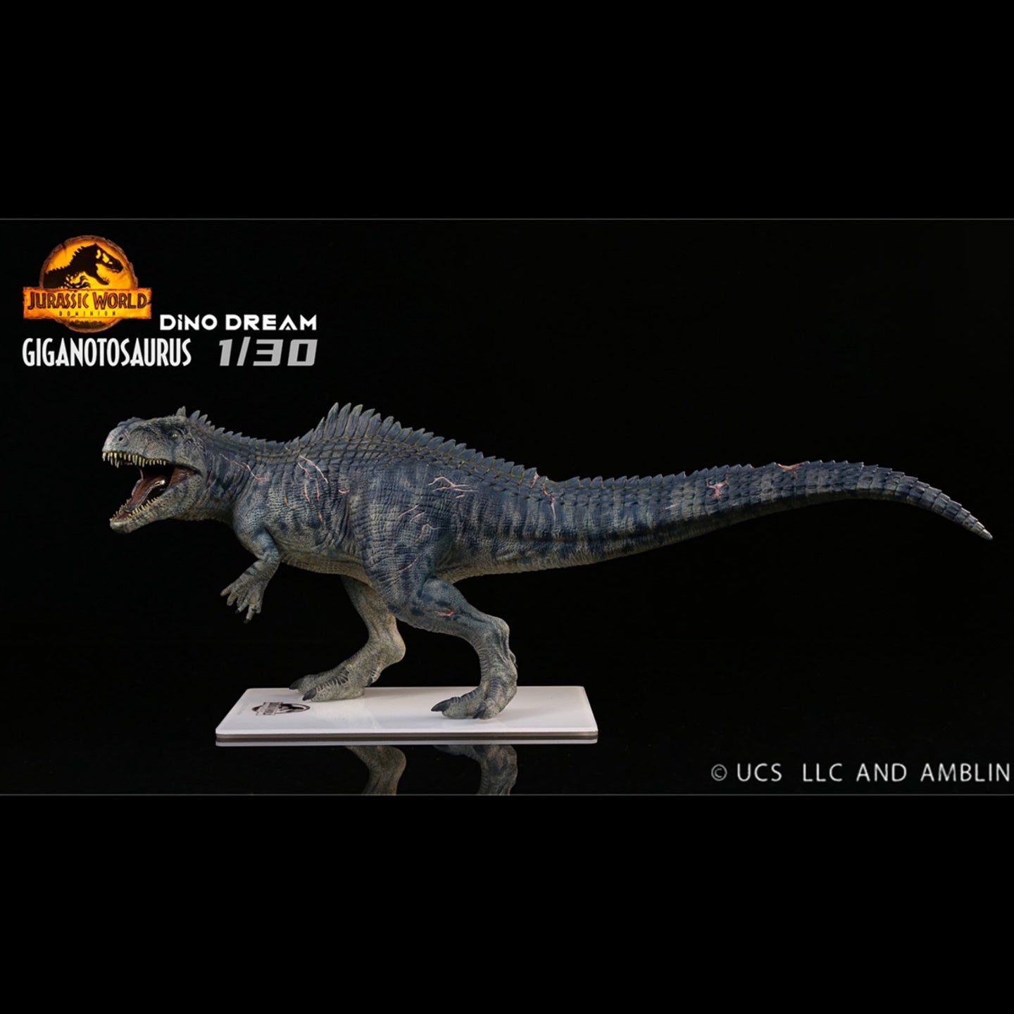 DinoDream | Jurassic World Giganotosaurus Statue | 1/30 Scale