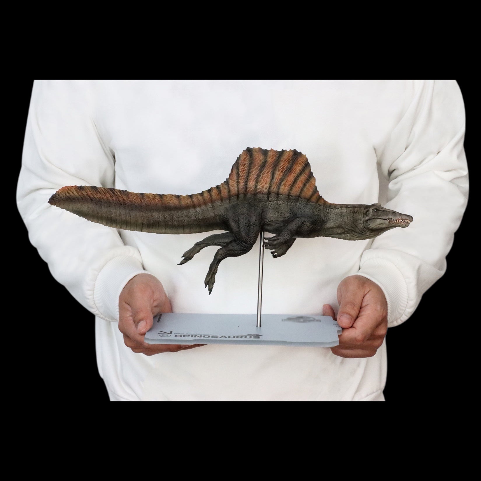 DinoDream | Jurassic World Spinosaurus Swim Version Statue | 1/30 Scale