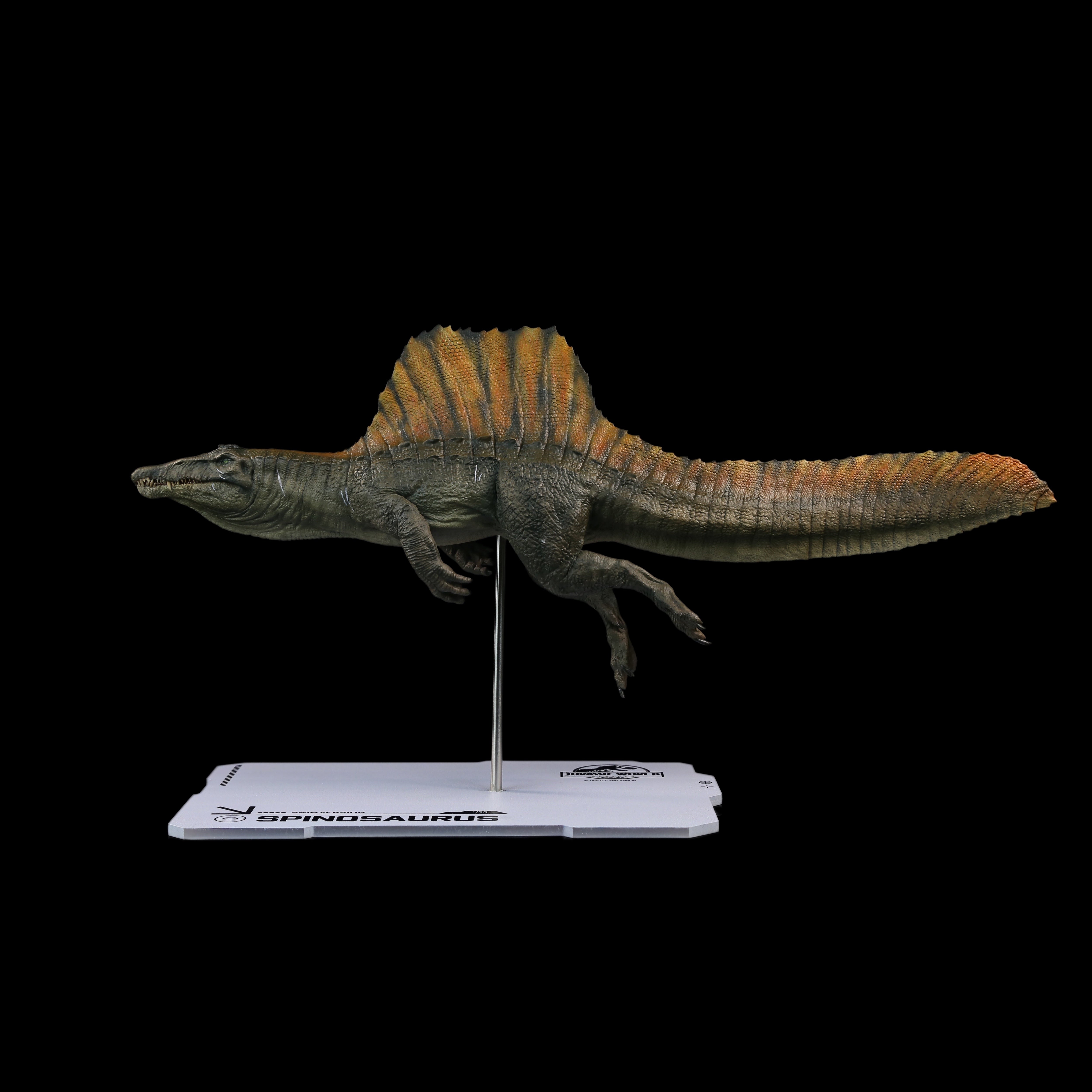 DinoDream | Jurassic World Spinosaurus Swim Version Statue | 1/30 Scale