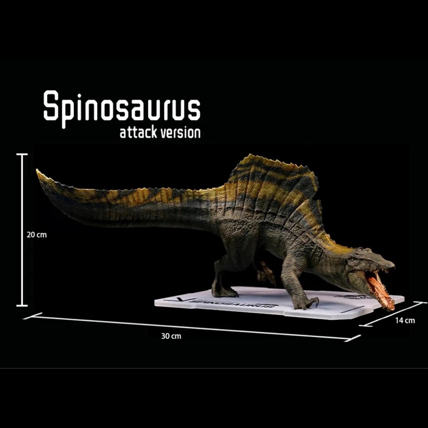 DinoDream | Jurassic World Spinosaurus Attack Version Statue | 1/30 Scale