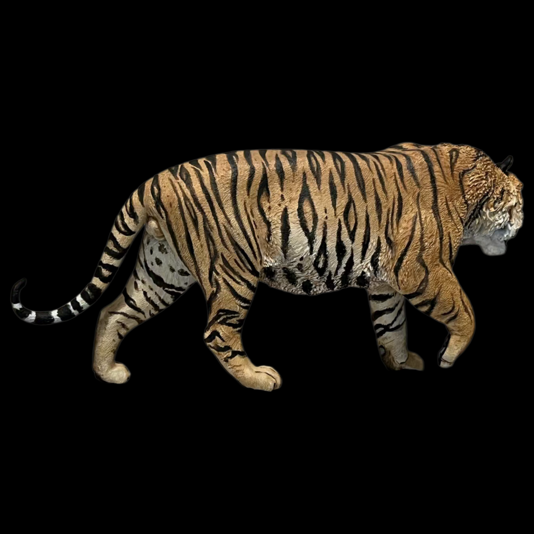 Panthera tigris tigris statue Model Kit 1:10 1:15 1:18 1:35 Scale APHID STUDIO