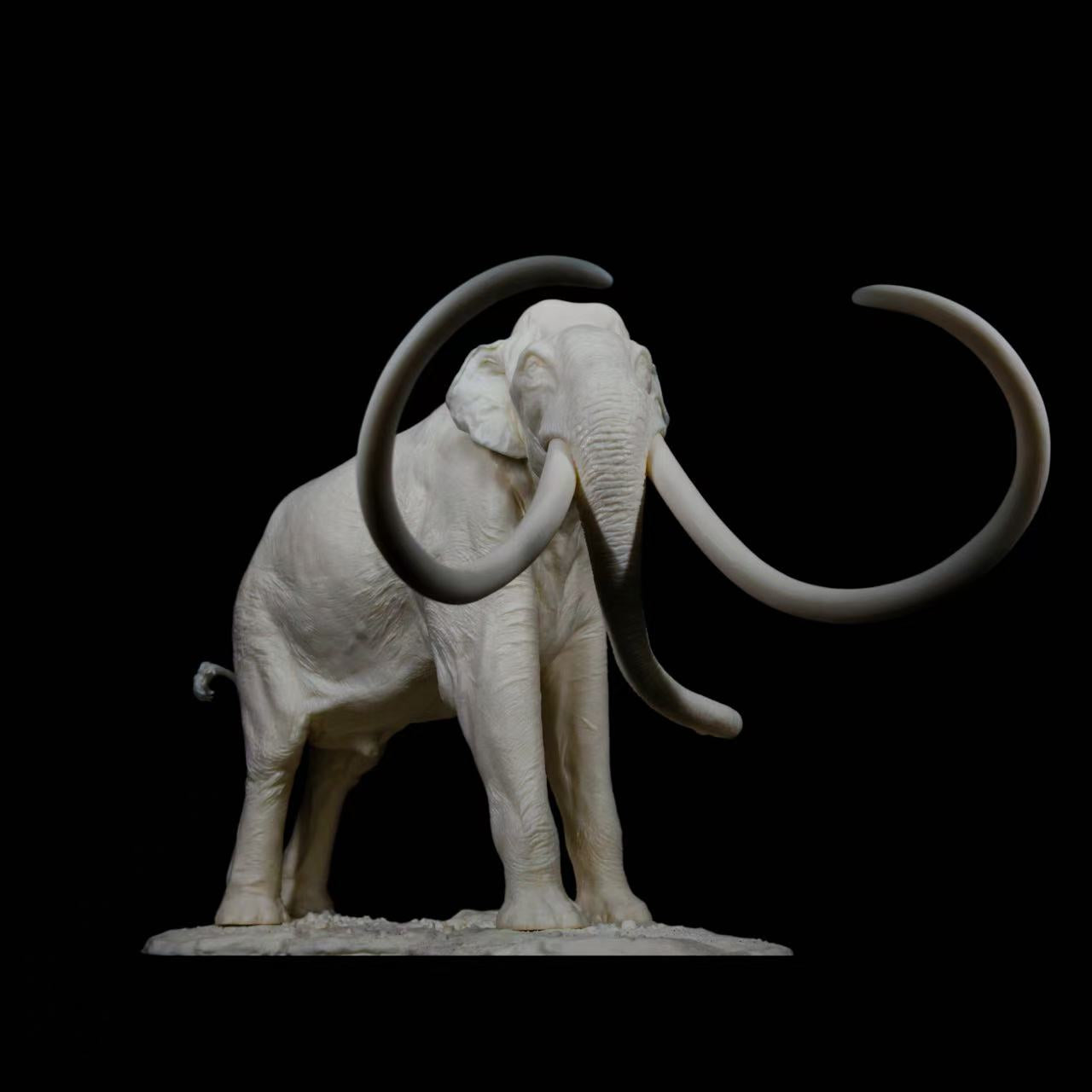 Columbian Mammoth statue Model Kit Dinosoul Studio