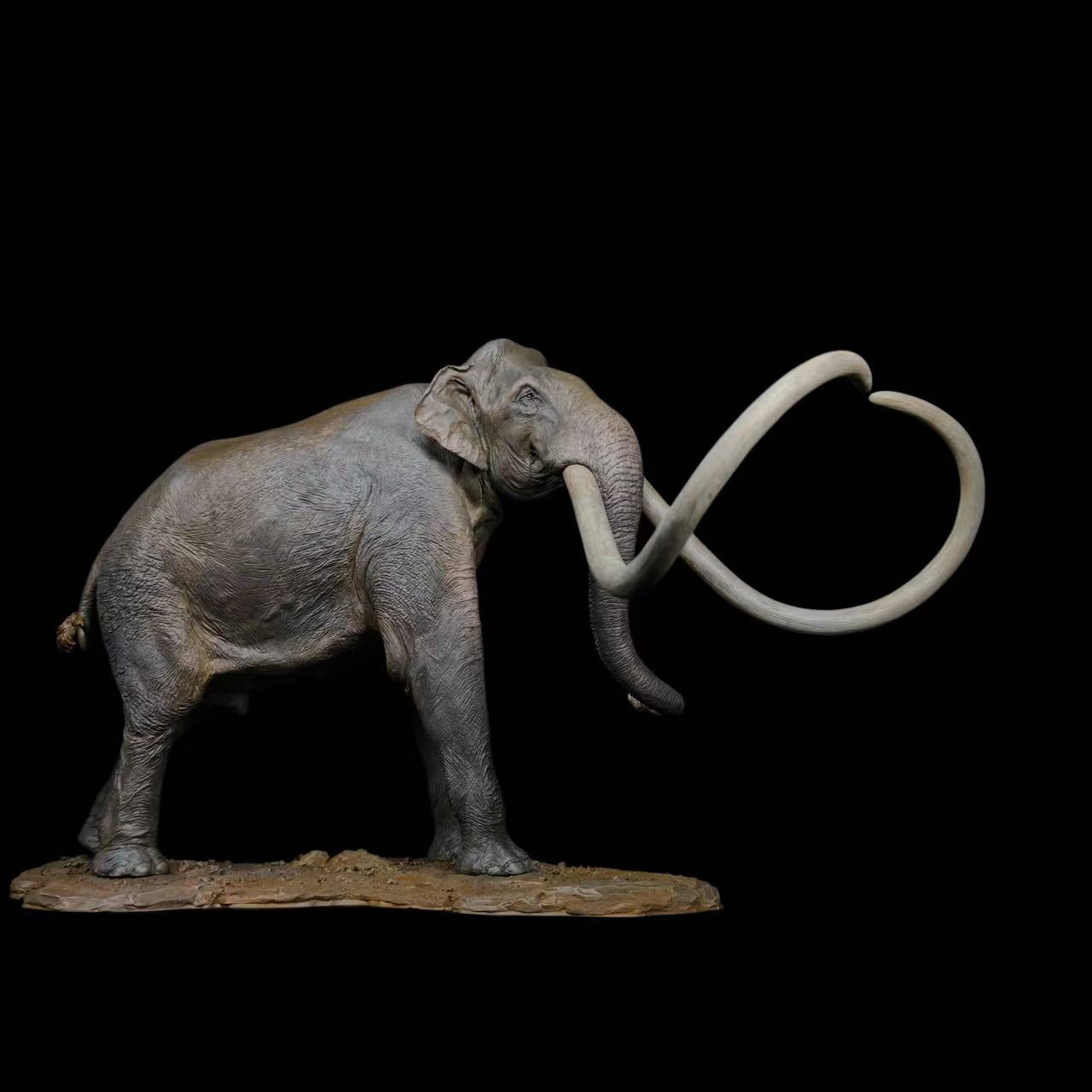 Columbian Mammoth statue Model Kit 1:18 Scale Dinosoul Studio