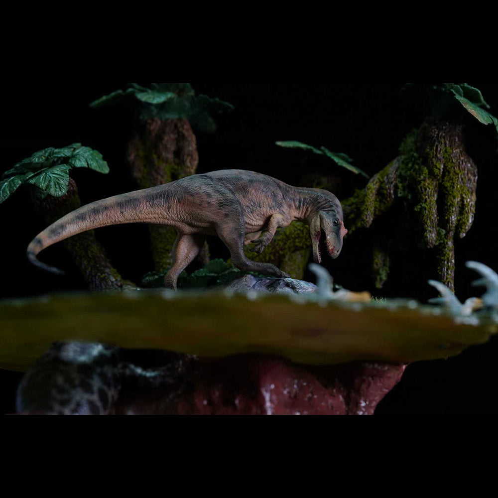 Polar Allosaur Leaellynasaura Koolasuchus Scene Model Resin Kit 1:20 Scale Sen Sen