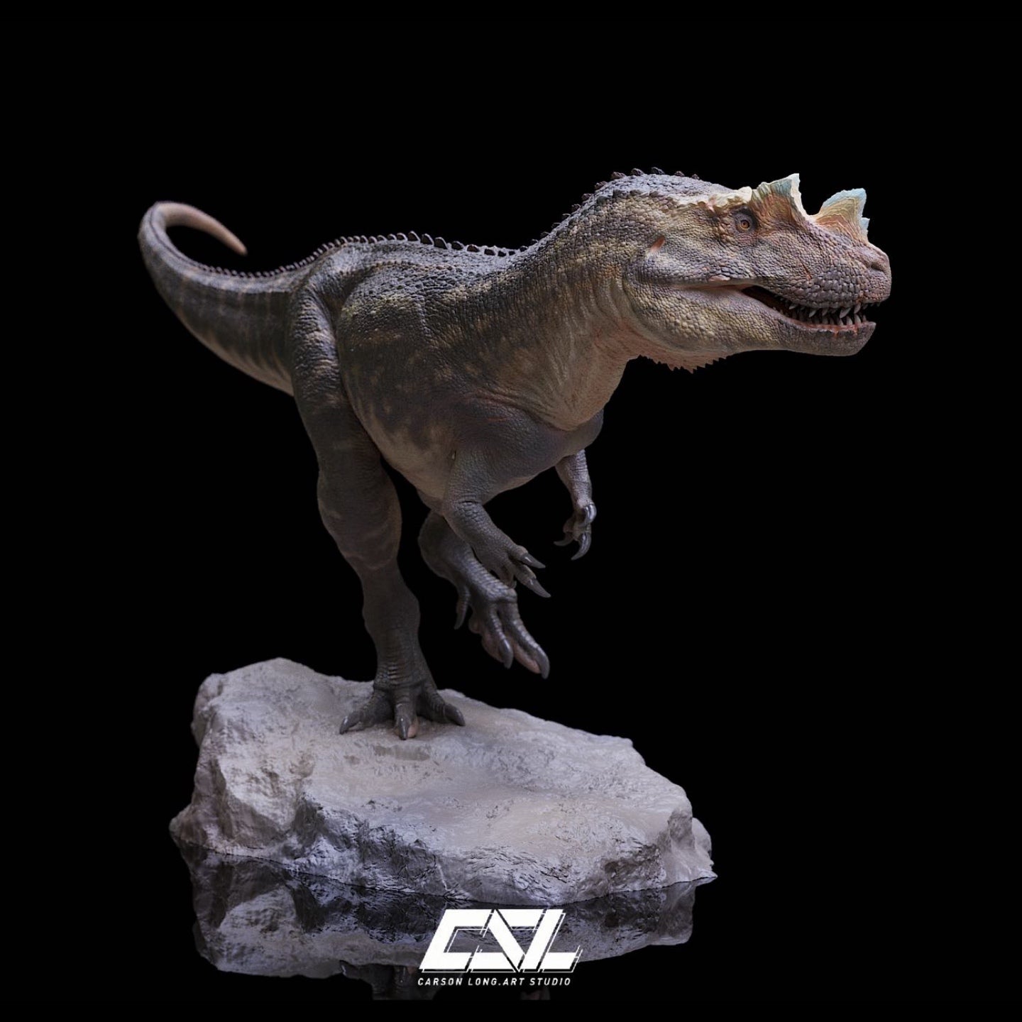 Ceratosaurus dentisulcatus Statue Model Kit 1:35 1:18 Scale CSL Studio