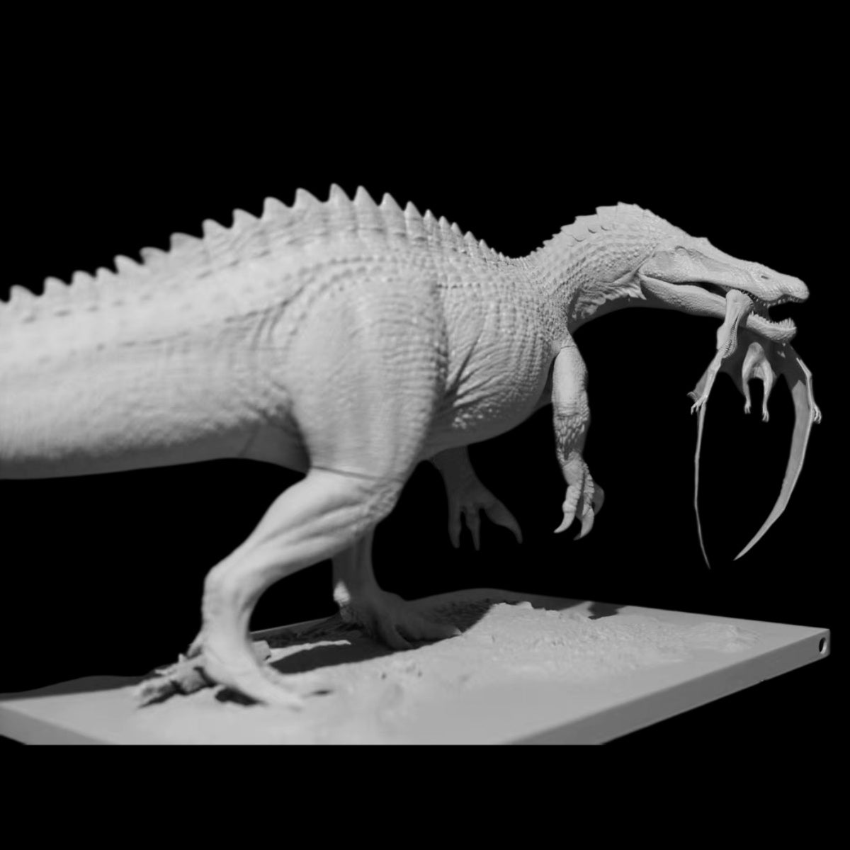 CROSS COLOR Studio 1:15 Suchomimus tenerensis Statue Model Kit (Version B)