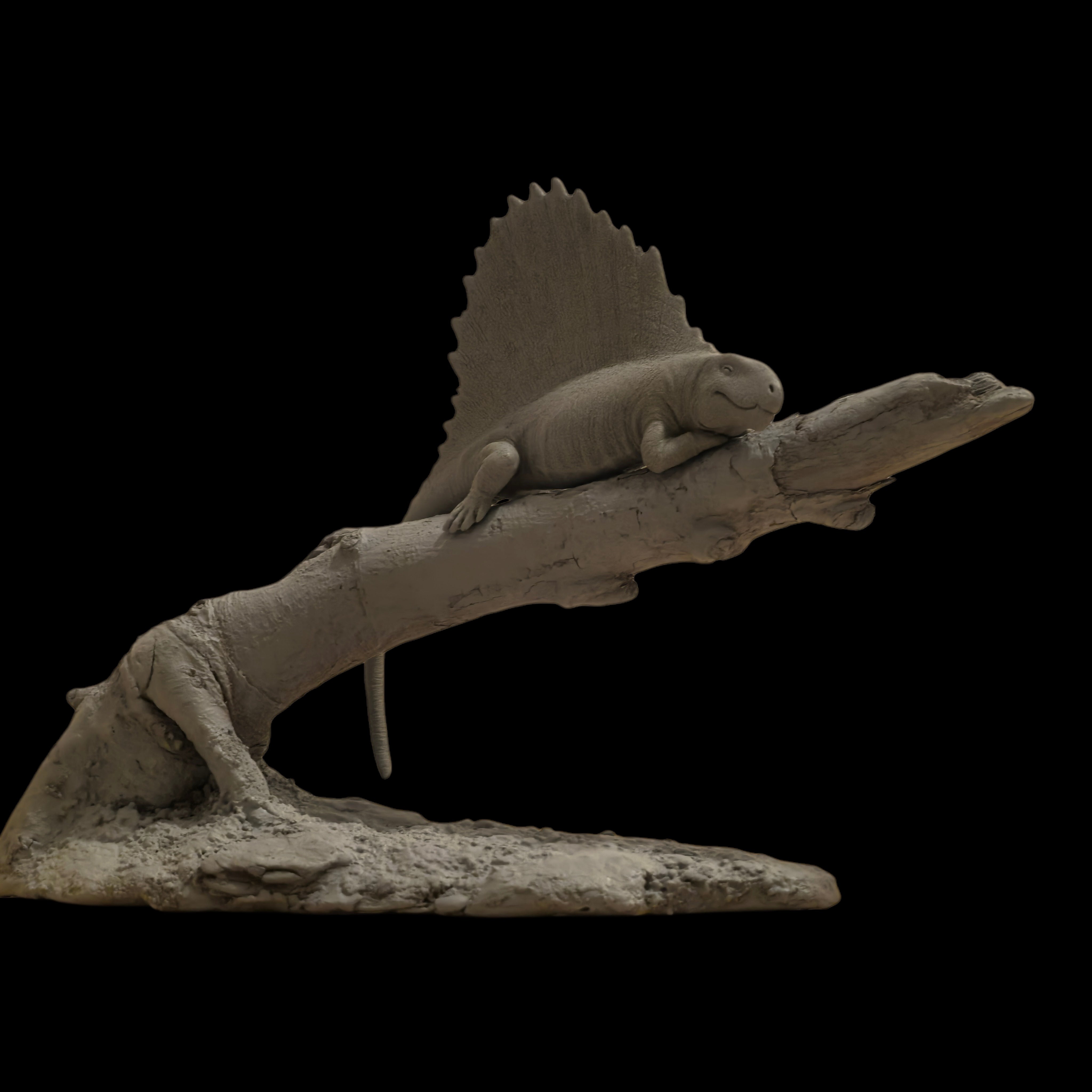 Megalosaurus Statue Model Kit 1:20 Scale MK Studio