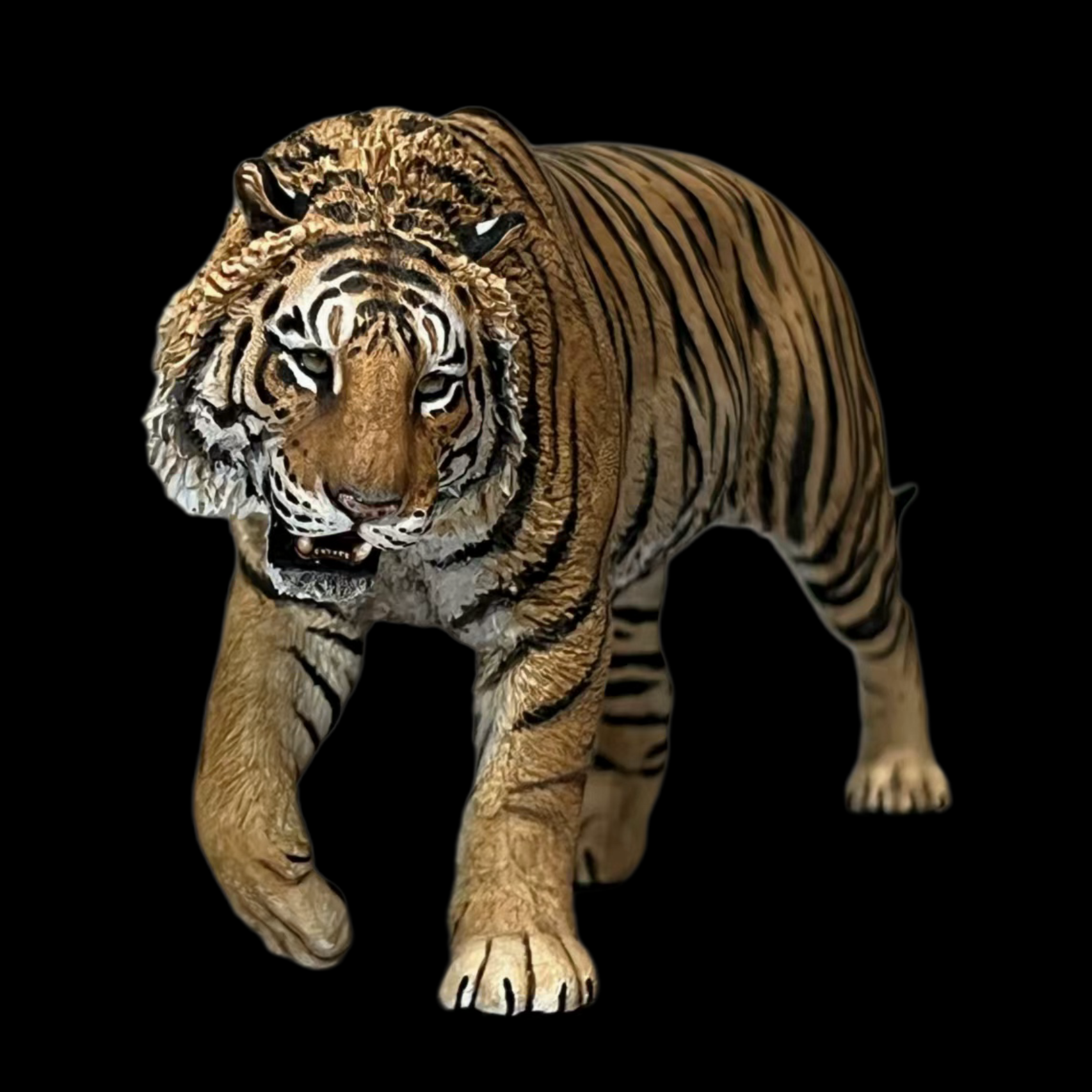 Panthera tigris tigris statue Model Kit 1:10 1:15 1:18 1:35 Scale APHID STUDIO