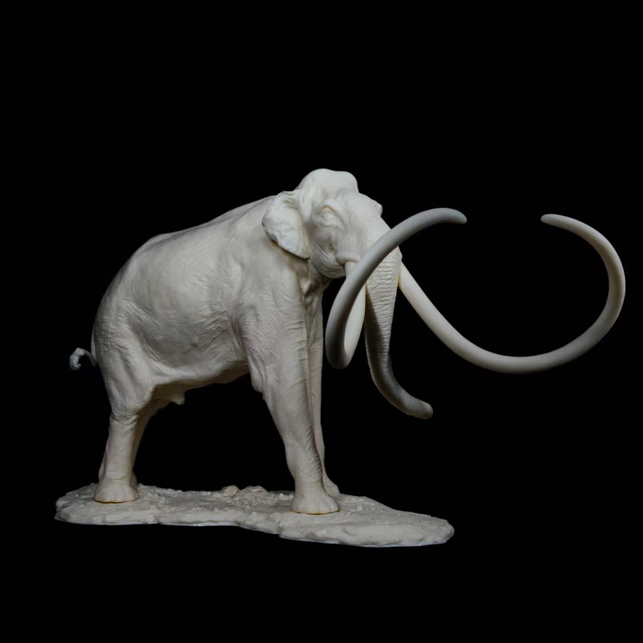 Columbian Mammoth statue Model Kit Dinosoul Studio
