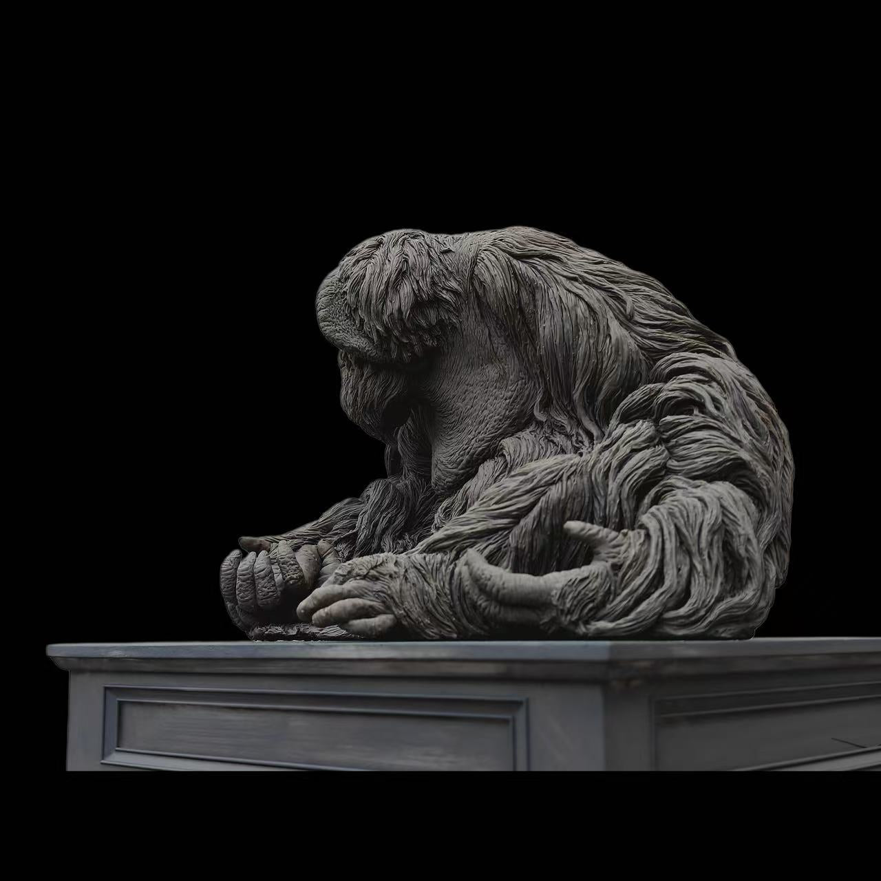 Bornean Orangutan statue Model Kit 1:6 Scale