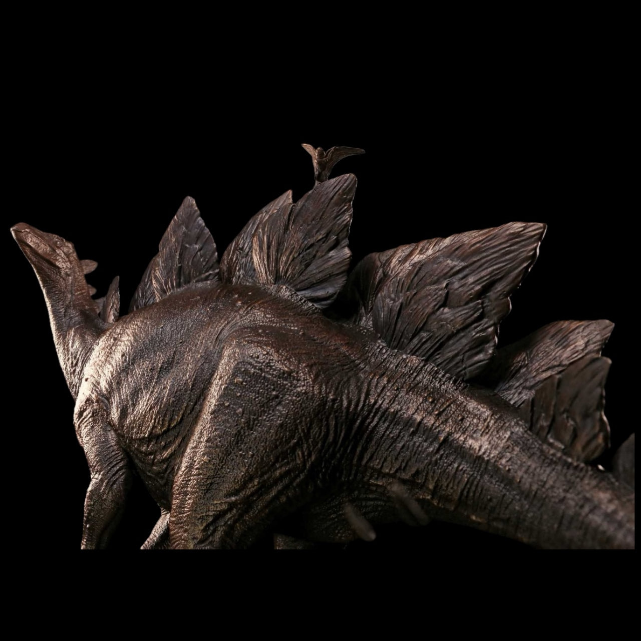 STEGOSAURUS 1/15 SCALE SOLID COPPER STATUE