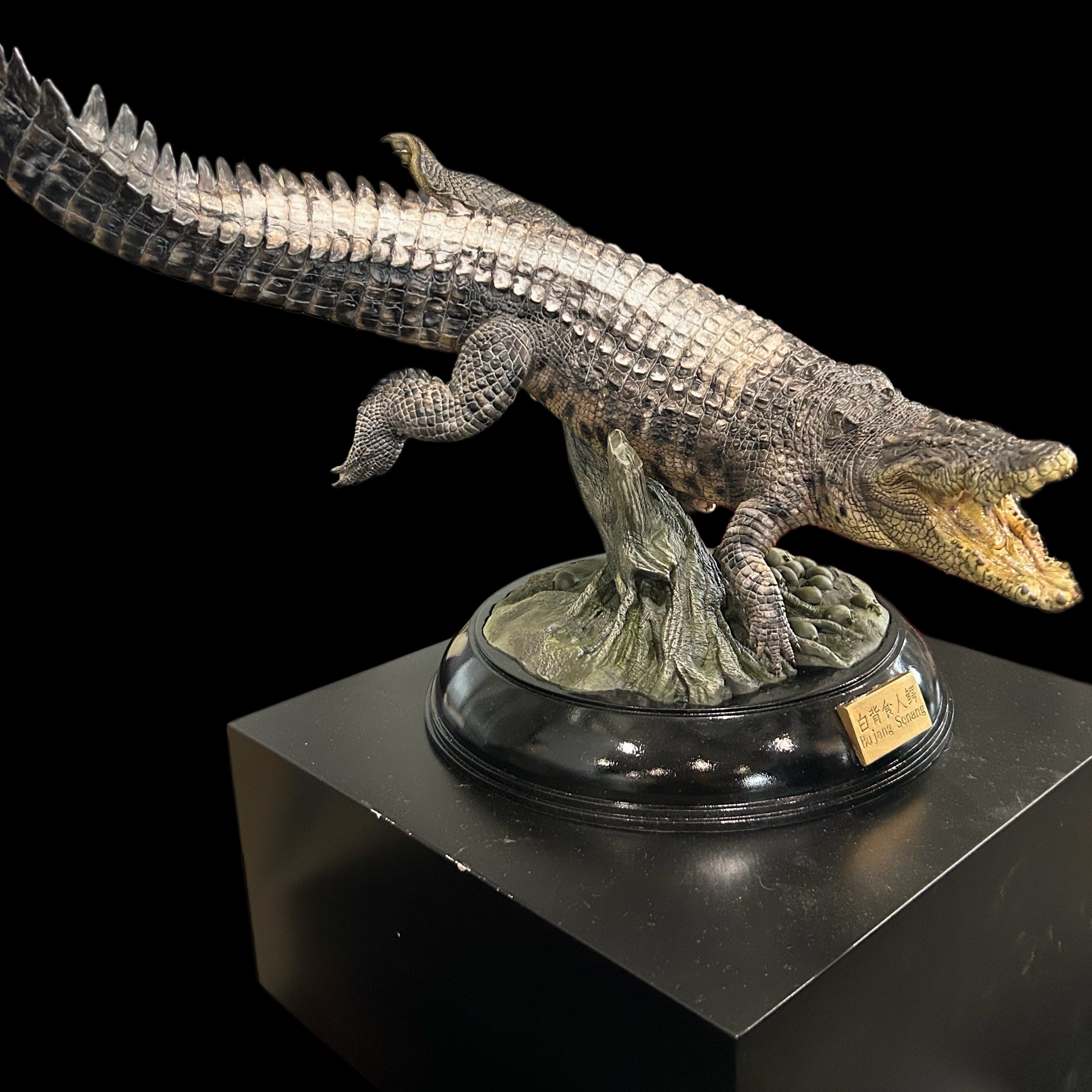 Saltwater Crocodile Bujang Senang statue Model Kit 1:10 Scale JA Studio