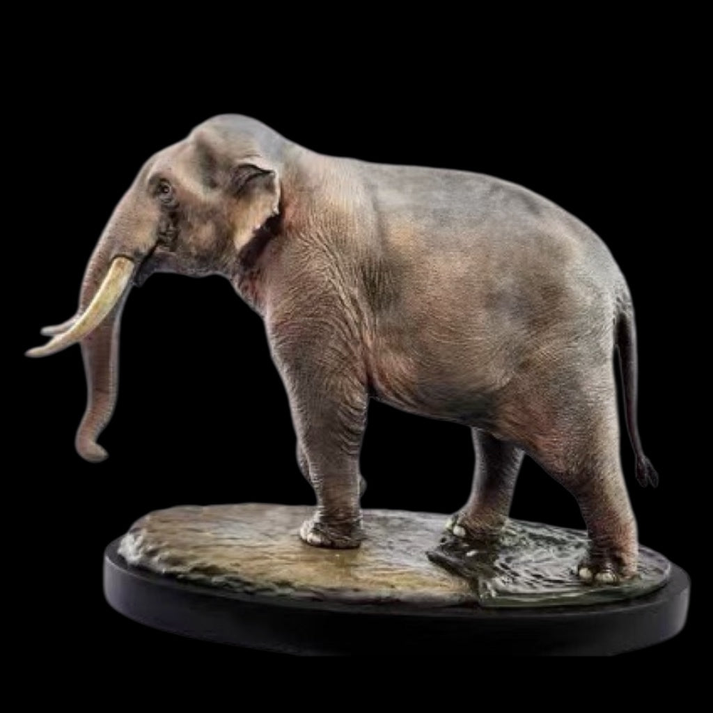 Asian elephant statue Model Kit 1:35 1:15 Scale The crocs man Studio