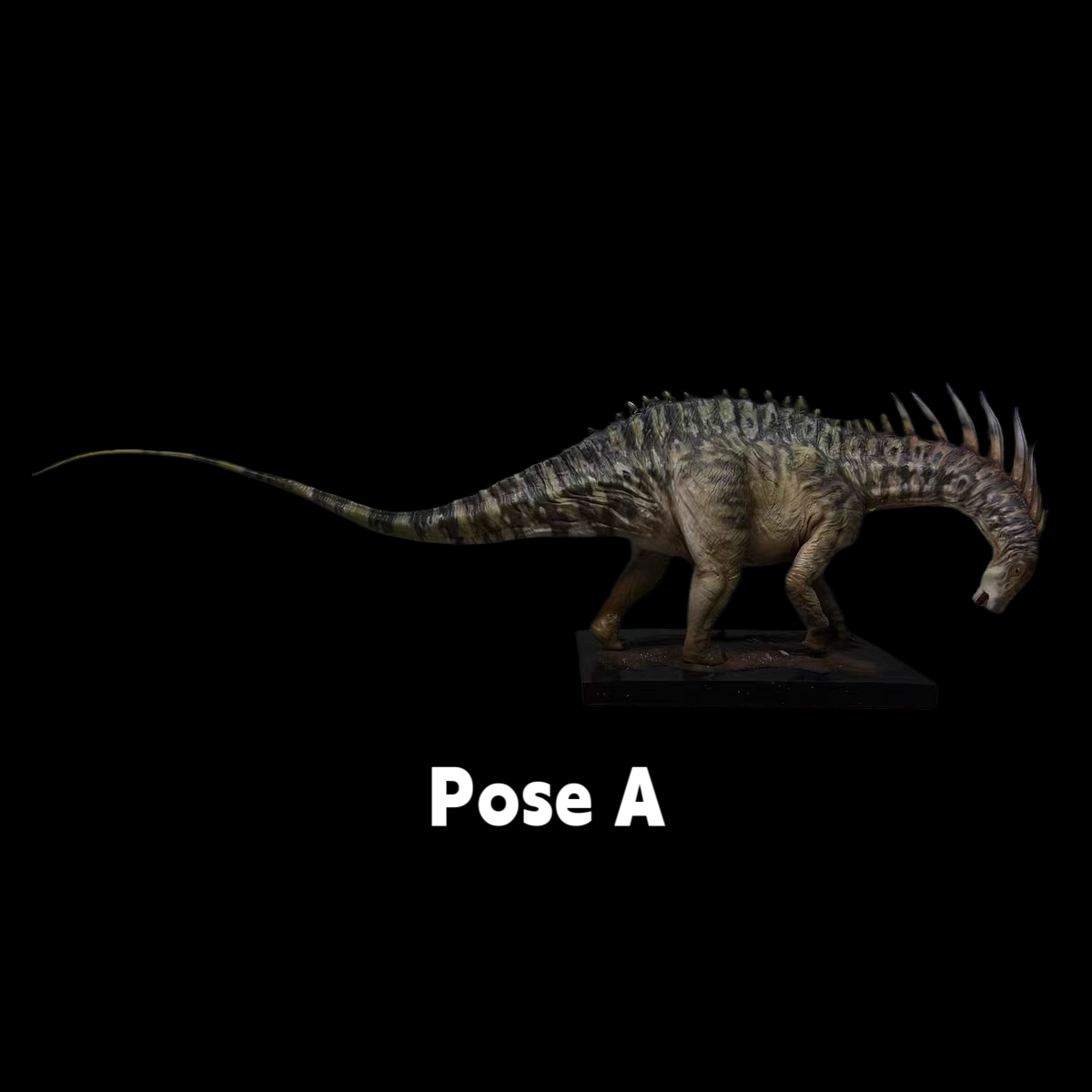 AMARGASAURUS MUSEUM statue Model Kit 1:15 Scale Cross Color Studio