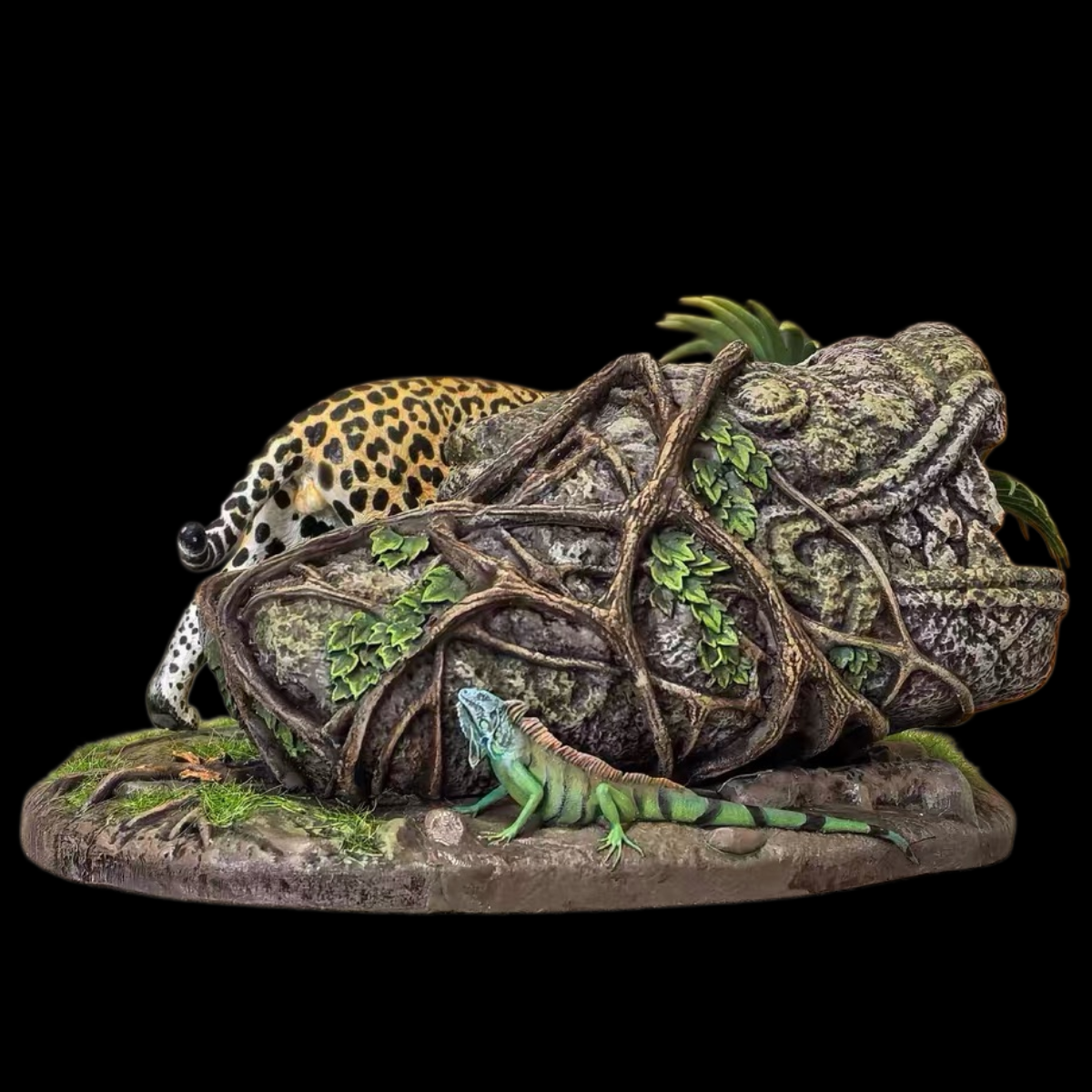 Panthera onca statue Model Kit 1:18 Scale PRISON BIRD Studio