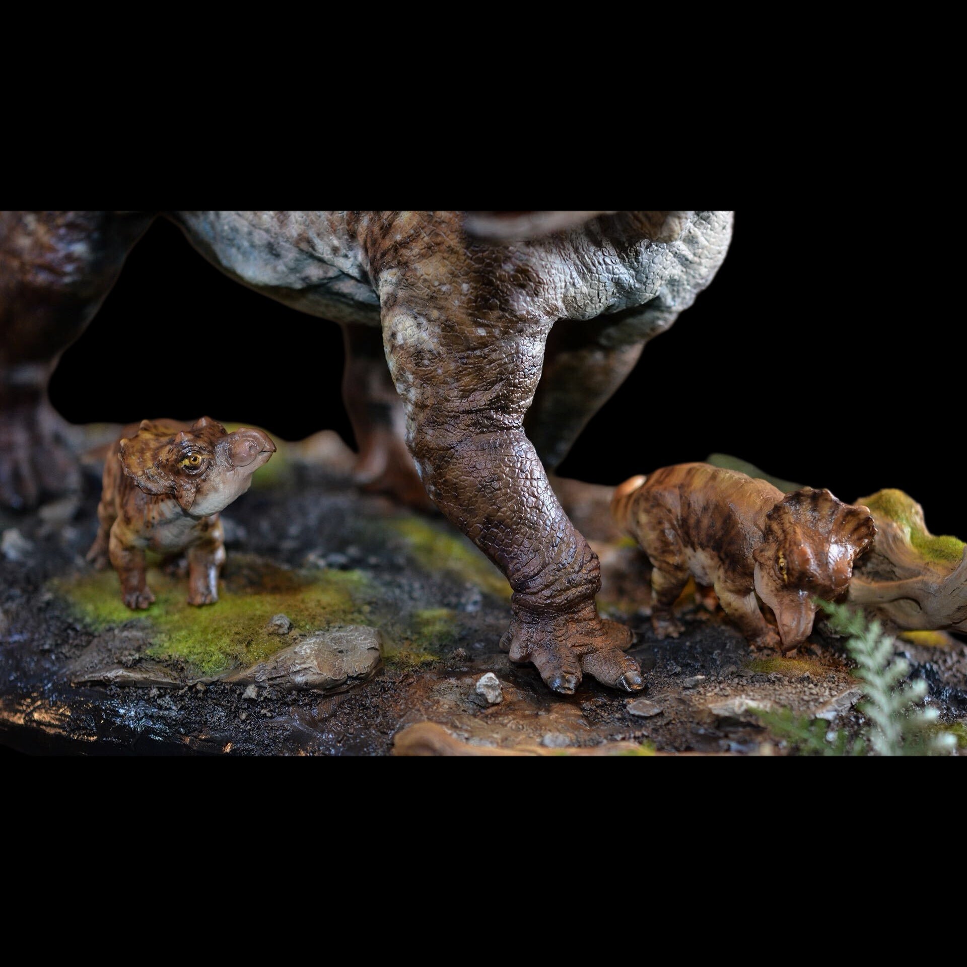 Albertaceratops Statue Model Kit 1:15 Scale Musee Studio