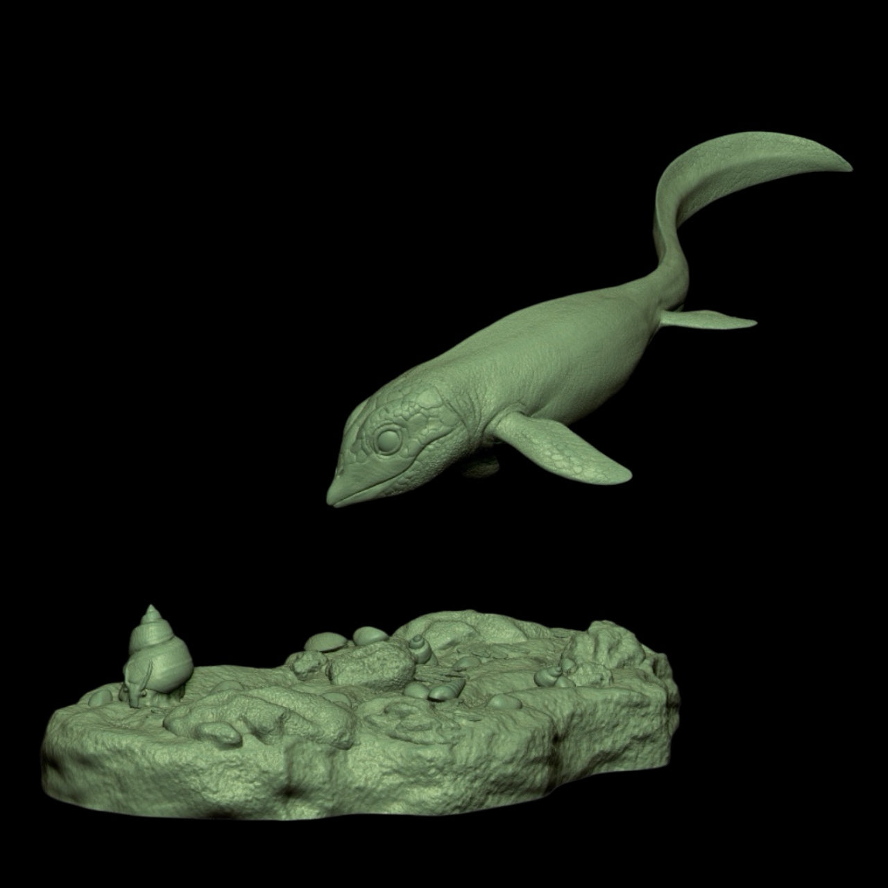 Argentinosaurus statue Model Kit 1:35 Scale