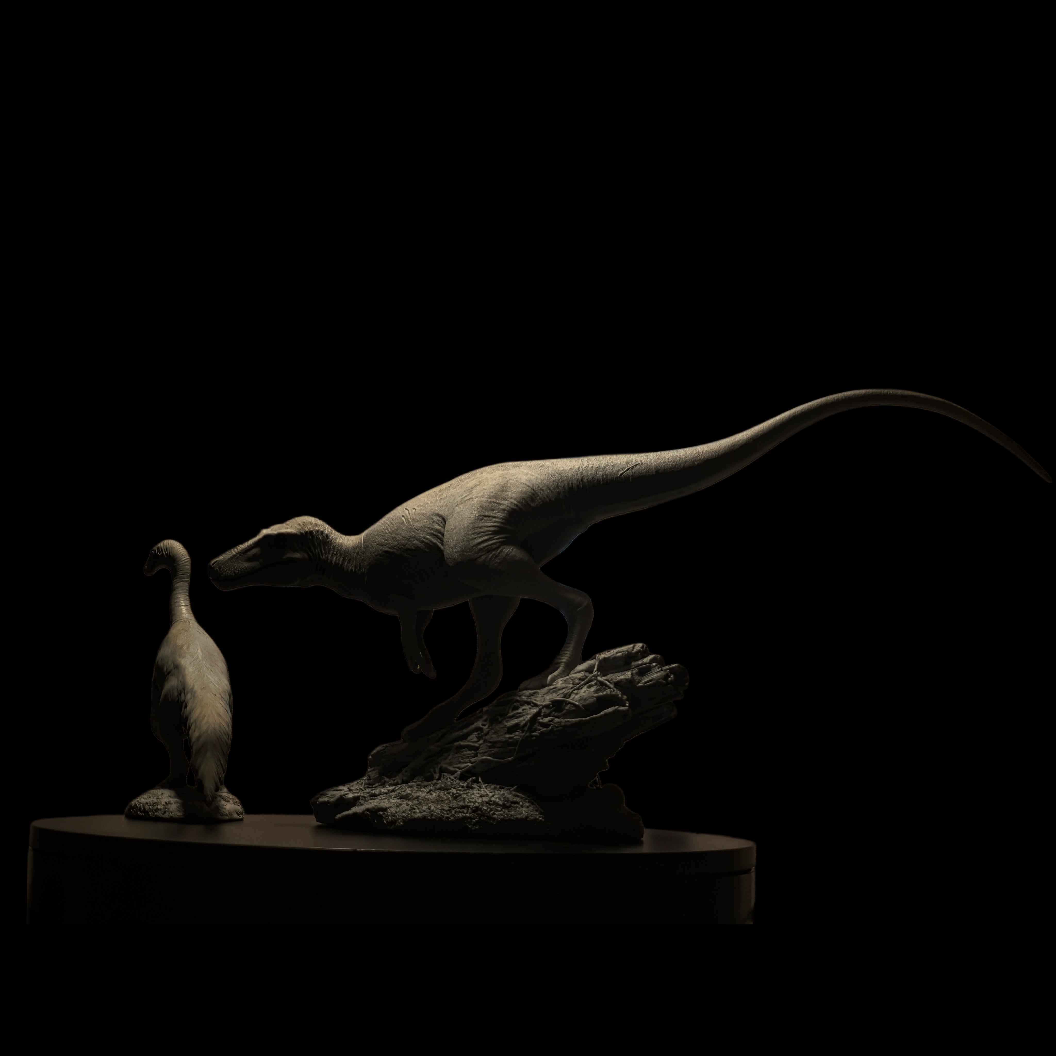 Nanotyrannus statue Model Kit 1:20 Scale MK Studio