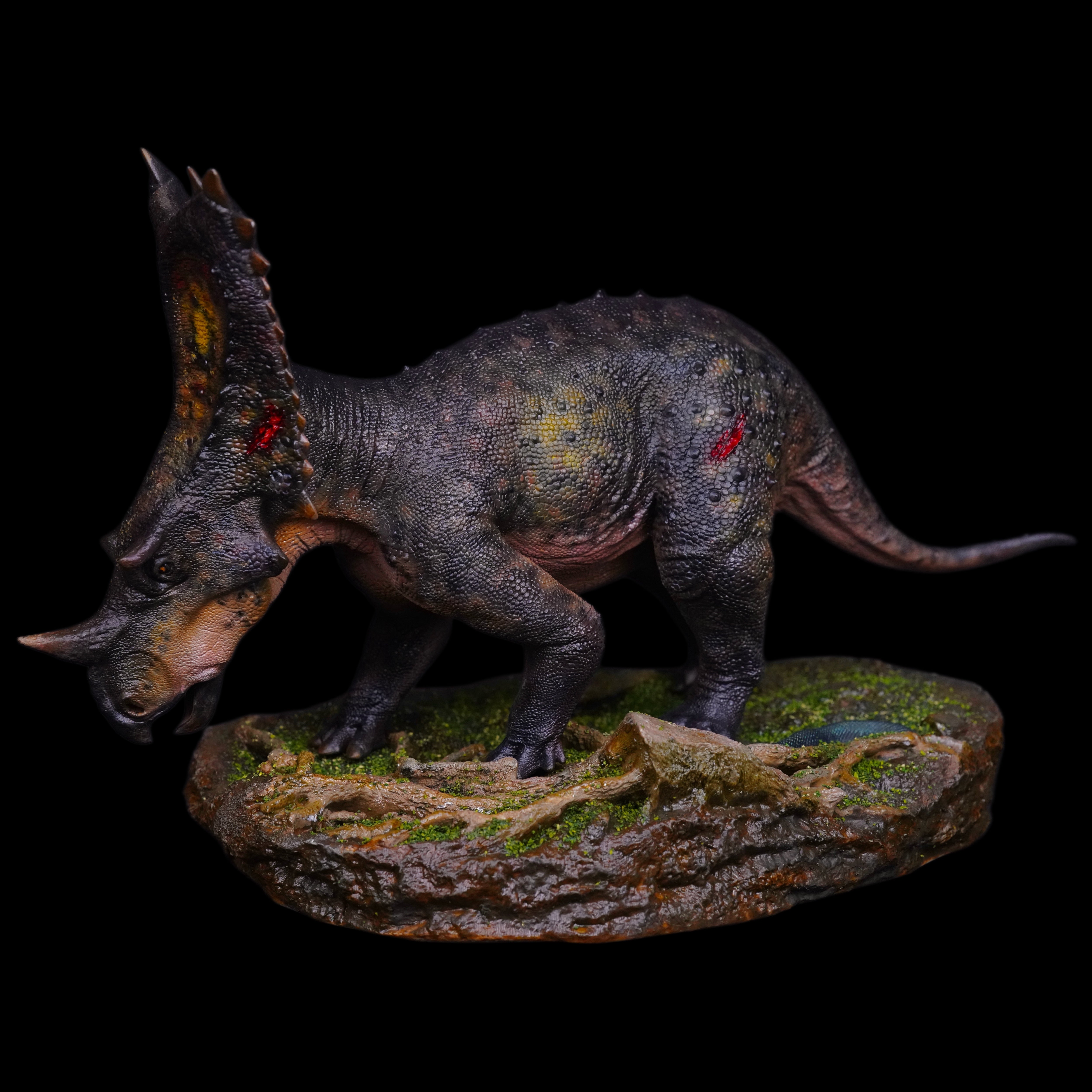 Chasmosaurus belli Statue Model Kit 1:18 Scale LOKJOYTEN STUDIO