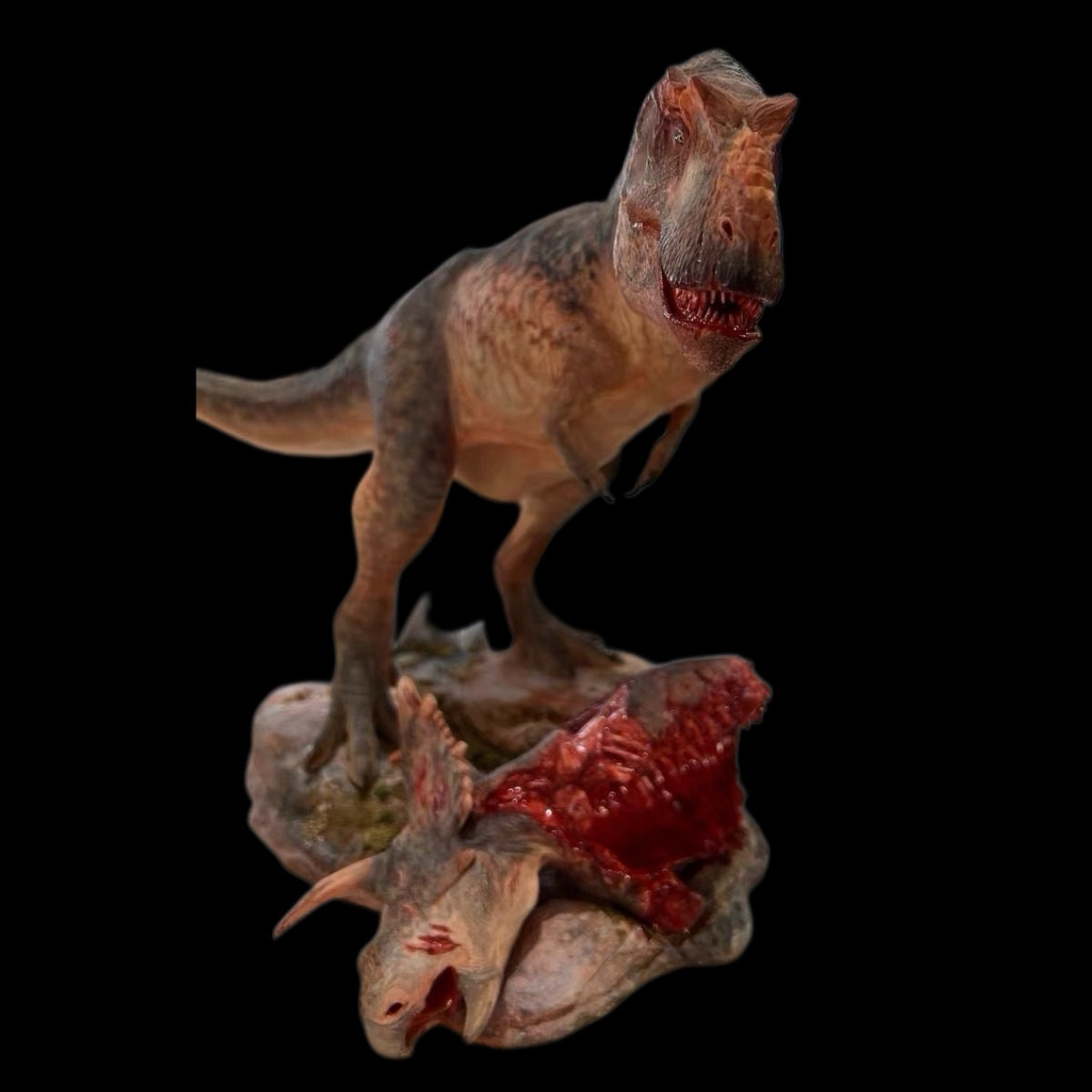 GORGOSAURUS PAINTED STATUE 1:18 CARSON LONG STUDIO