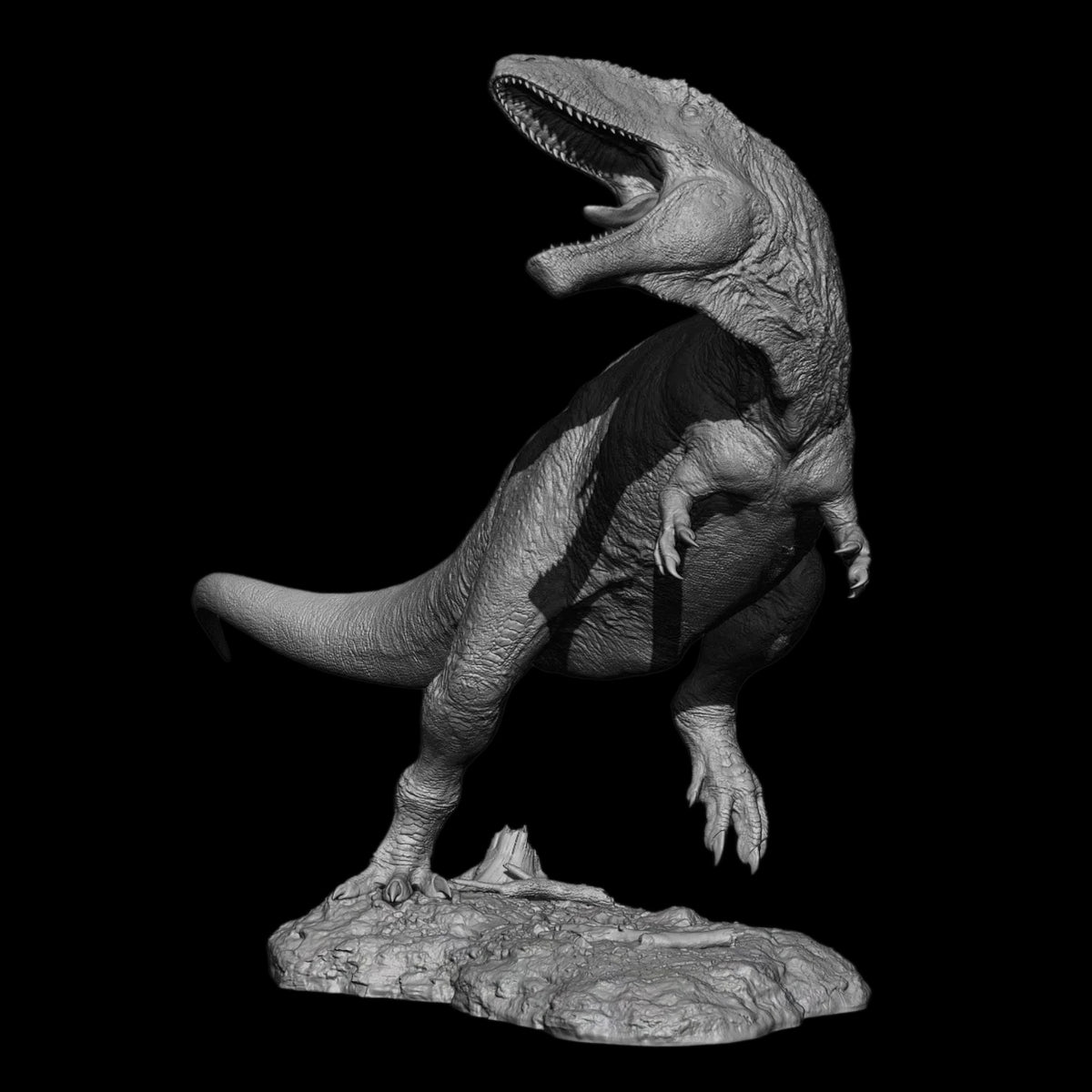 Carcharodontosaurus Statue Model Kit 1:15 Scale Showanna Studio