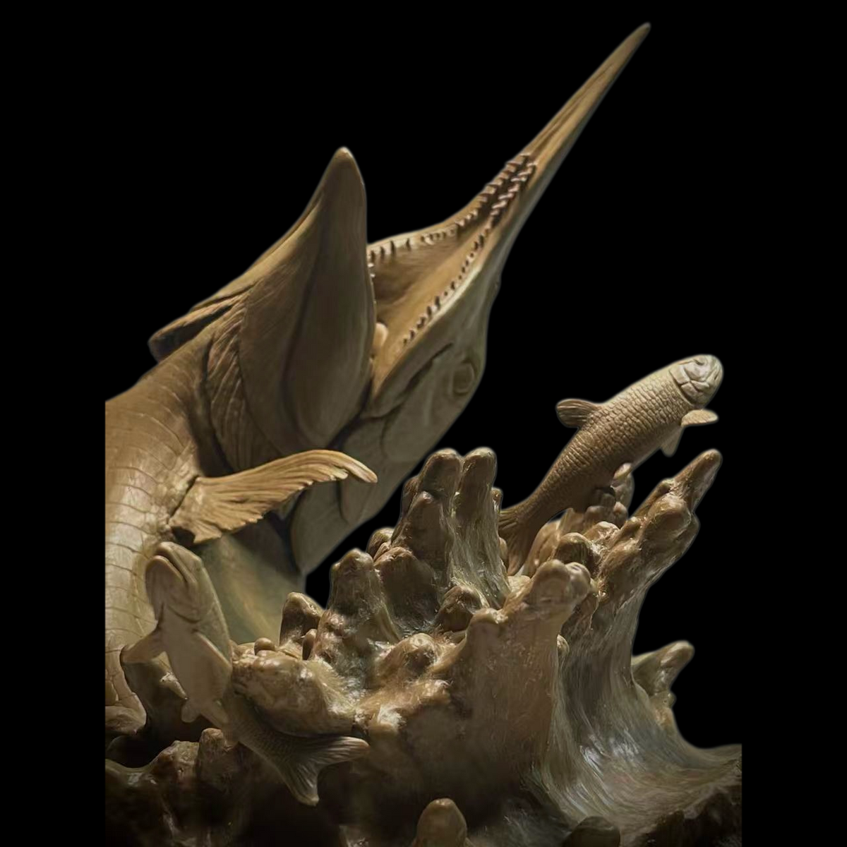 RHAMPHORHYNCHUS 1:1 SUBADULT ART STATUE (RESIN KIT / PAINTED EDITION) — PRESENTED BY SENSEN STUDIO