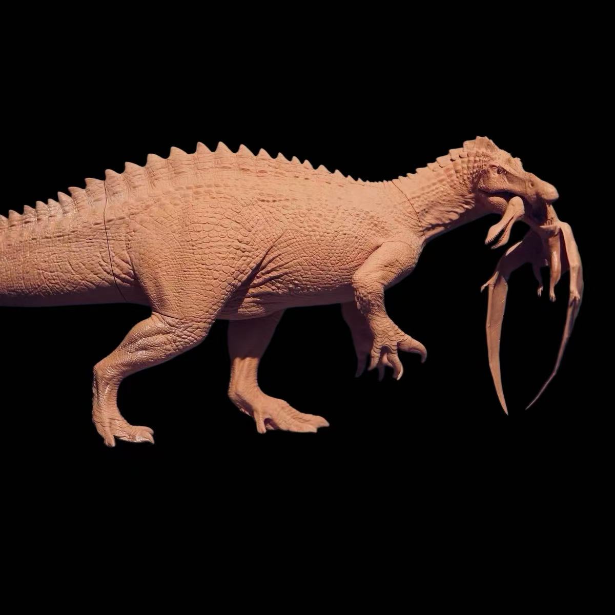 CROSS COLOR Studio 1:15 Suchomimus tenerensis Statue Model Kit (Version B)