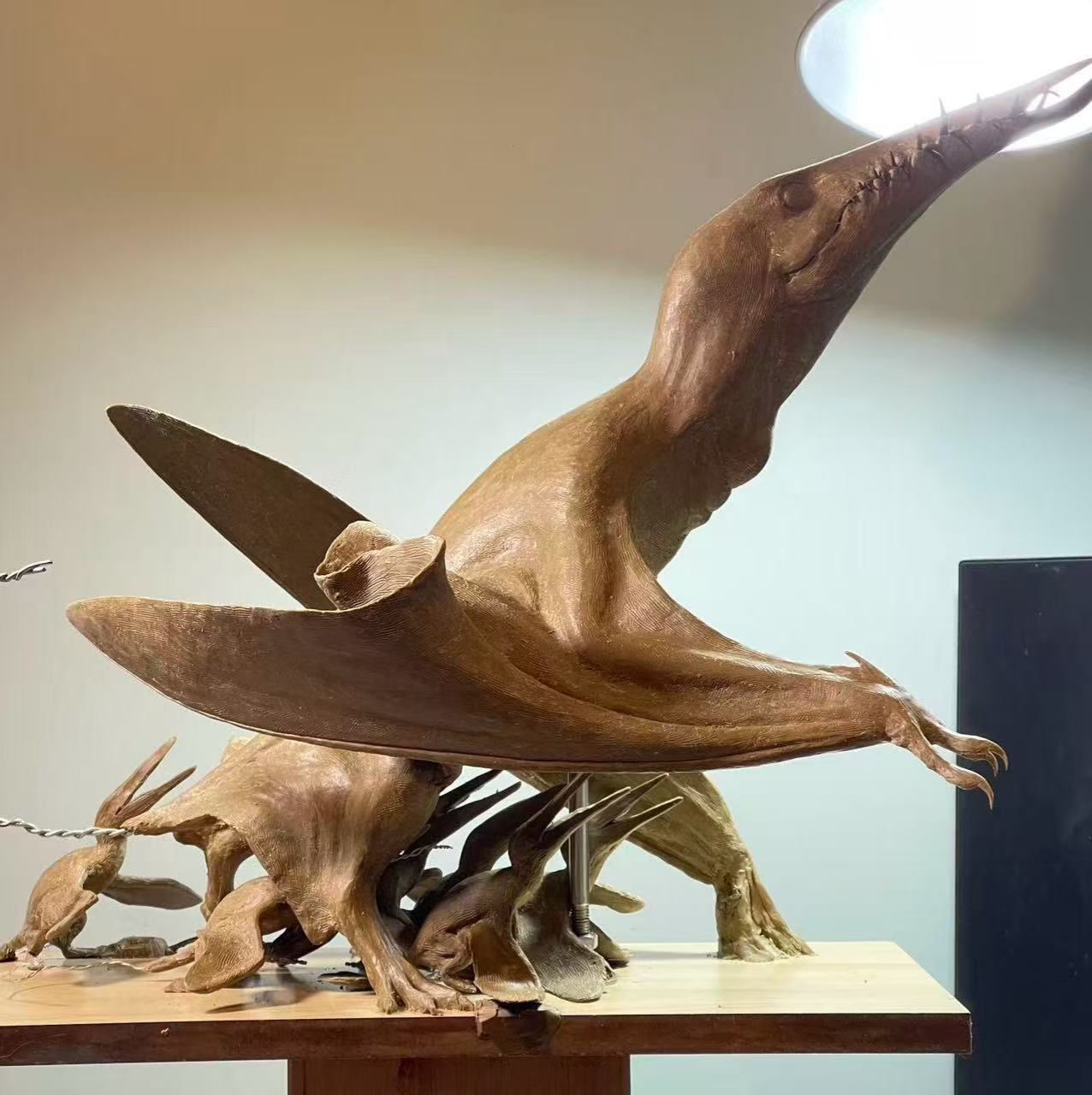 Rhamphorhynchus statue Model Kit 1:1 Scale Sen Sen Studio