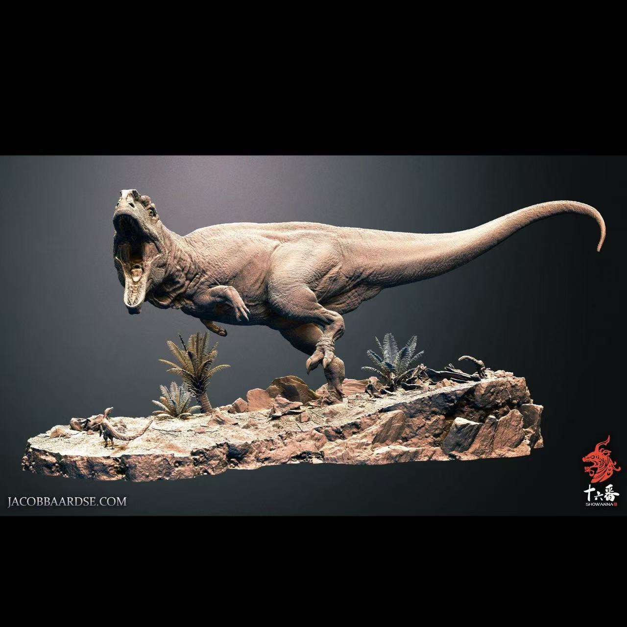 Giganotosaurus carolinii Statue Model Kit 1:35 1:18 Jacob Baardse