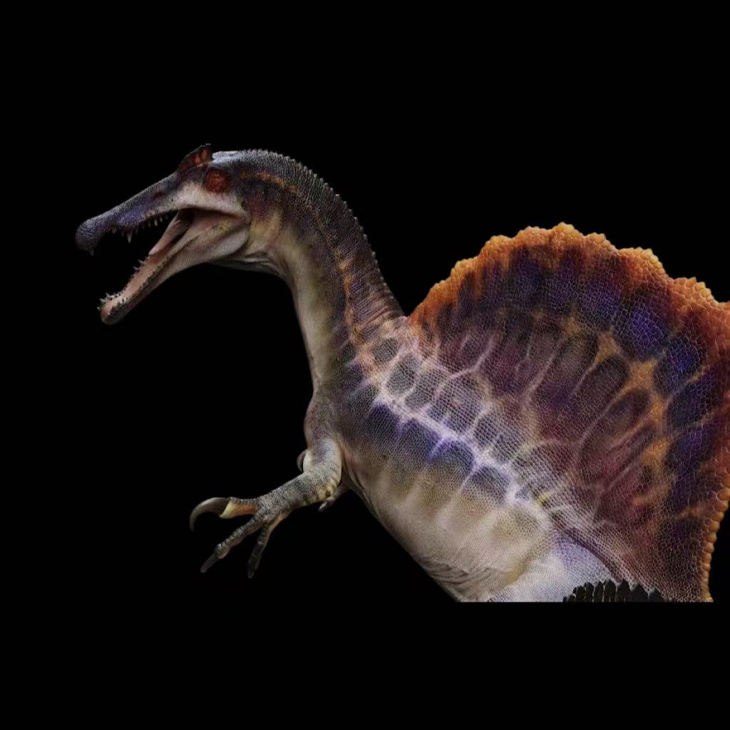 Spinosaurus Statue Model Kit 1:35 1:18 Scale EdenBuster