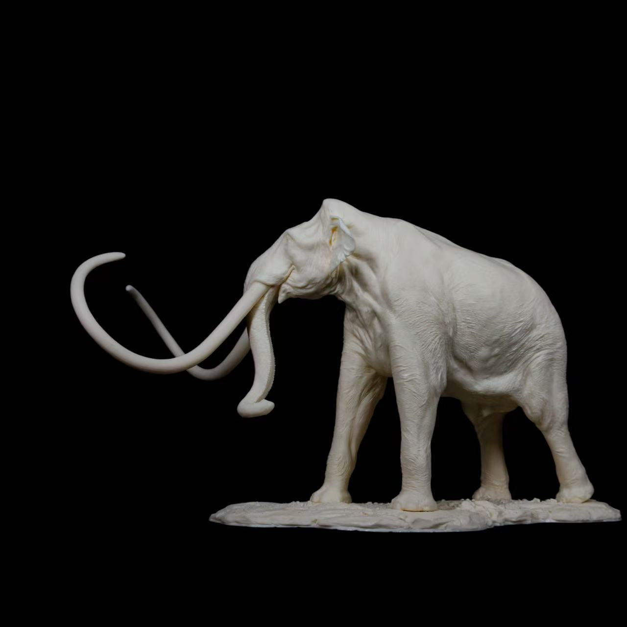 Columbian Mammoth statue Model Kit Dinosoul Studio