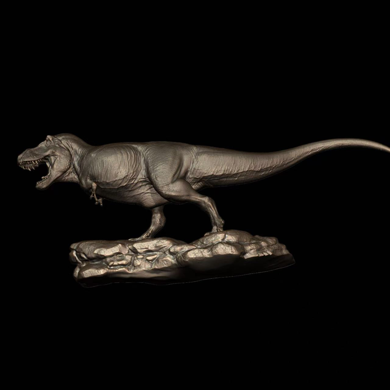 Tyrannosaurus Statue Model Kit 1:18 1:35 1:64 Scale Kex Studio