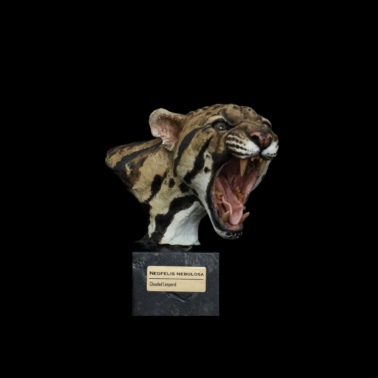 GOLDEN EAGLE · YUNNAN SNUB-NOSED MONKEY · TAKIN · CLOUDED LEOPARD  WILD CHINA: ENDANGERED SPECIES ART STATUE PROJECT