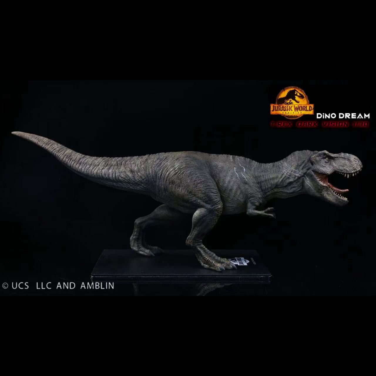 DinoDream  Jurassic World Tyrannosaurus Rex Dark Version Statue 1/30 Scale