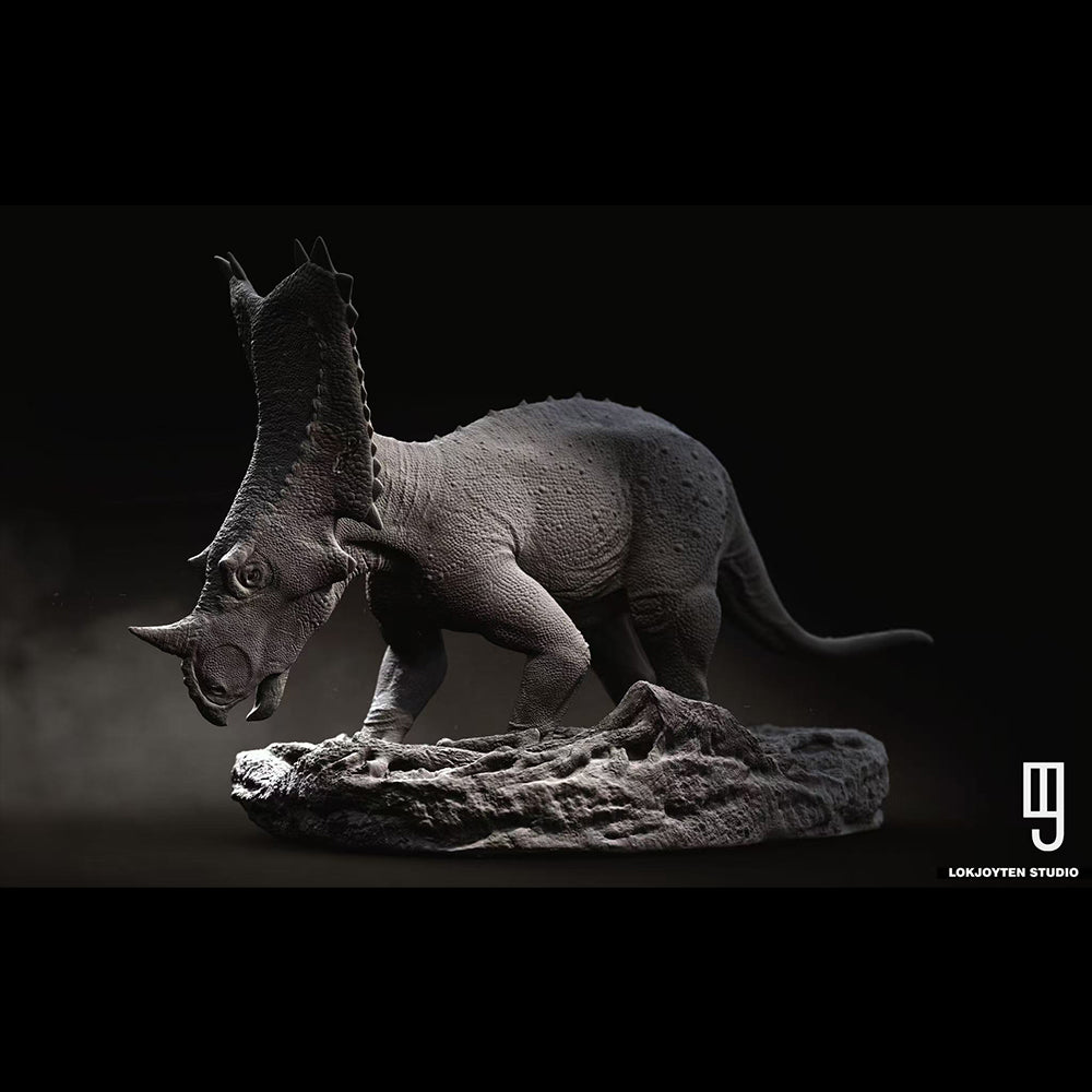 Chasmosaurus belli Statue Model Kit 1:18 1:35 Scale LOKJOYTEN STUDIO