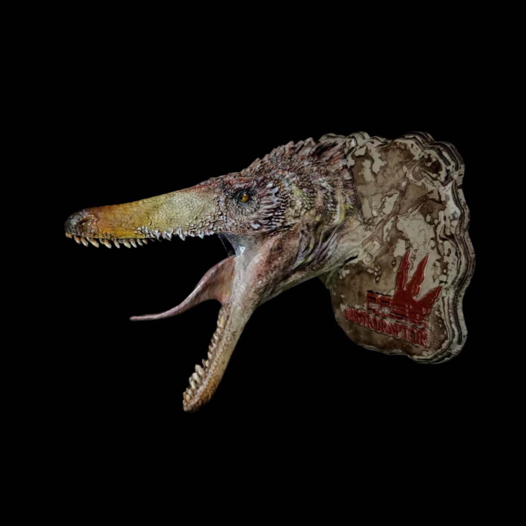 T-Rex Head Collection (Set of 9) - 1:35 Scale Resin Model Kit Magnets & Wall Mounts