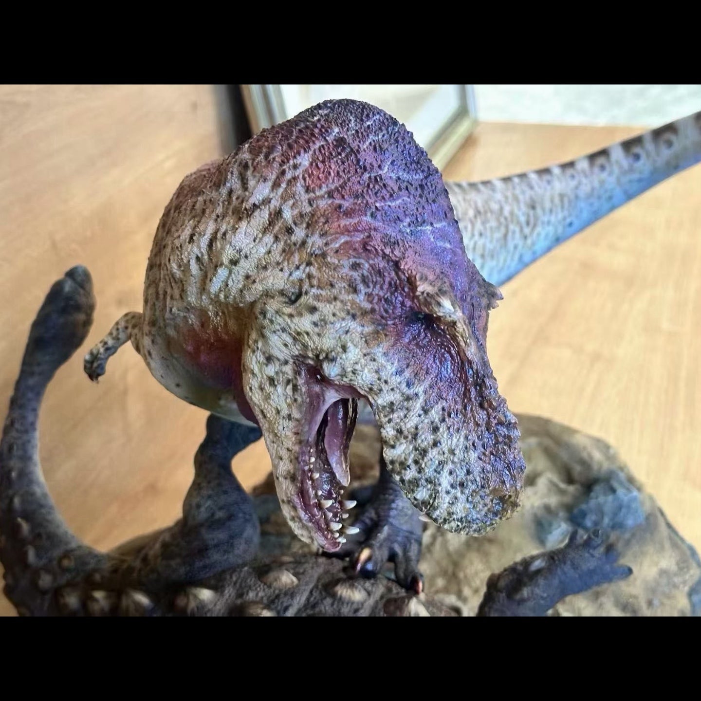Tyrannosaurus Rex VS Ankylosaurus Scene statue Model Kit 1:15 Scale Showanna Studio