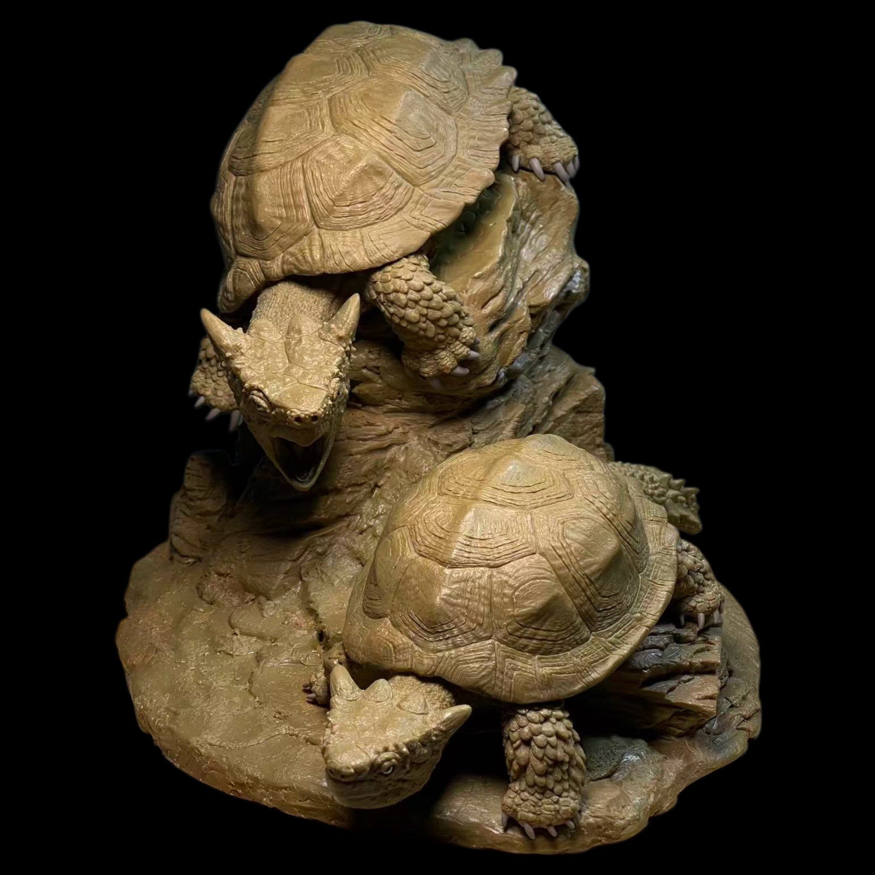 Meiolania platyceps statue Model Kit 1:10 Scale Sensen Studio