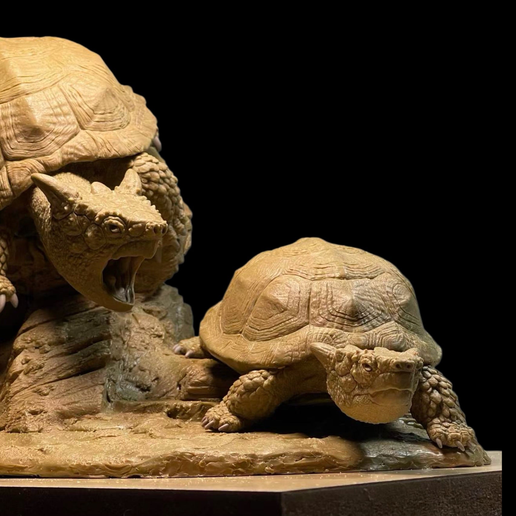 Meiolania platyceps statue Model Kit 1:10 Scale Sensen Studio
