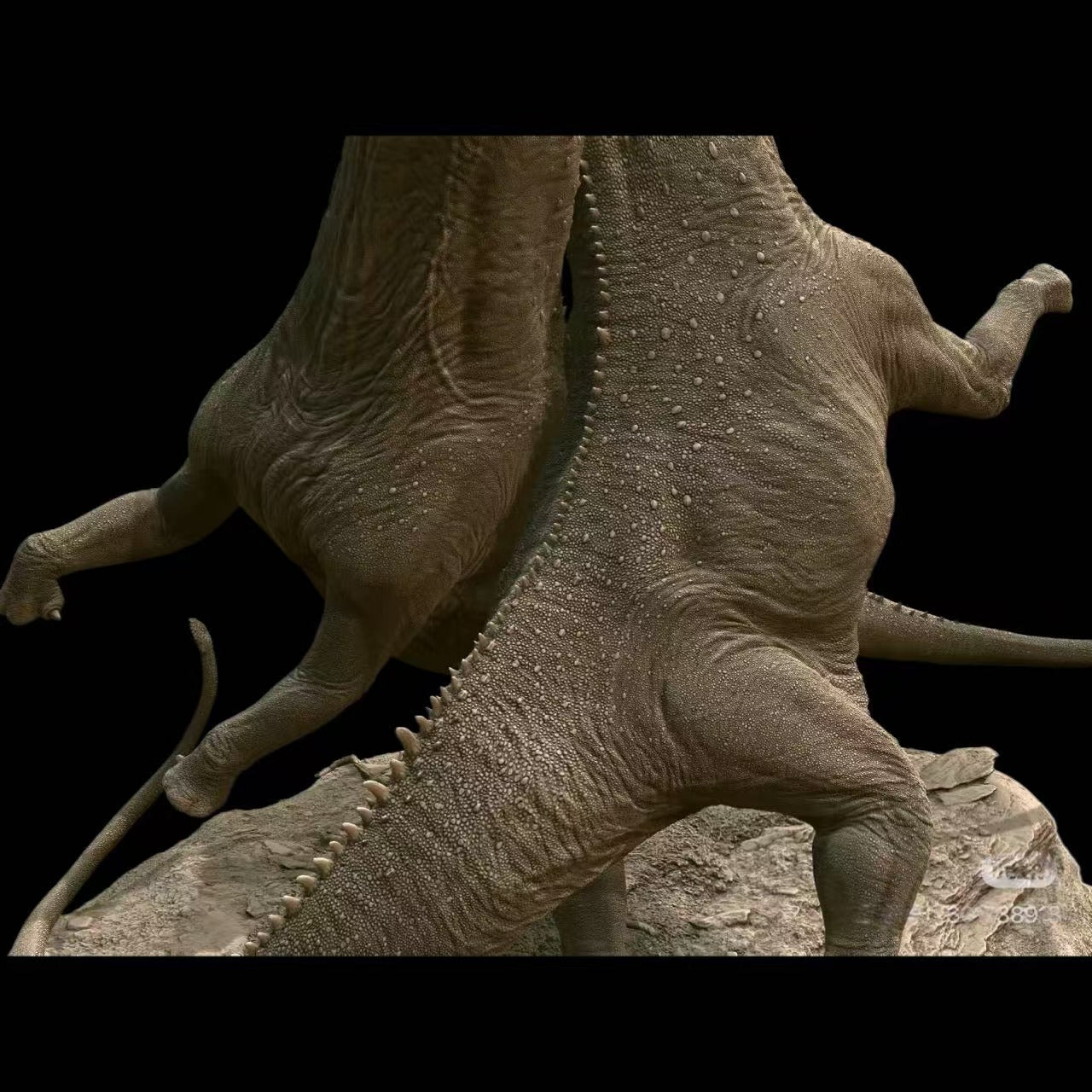 Mamenchisaurus "The Ritual" Statue Model Kit 1:35 Scale Sculpted by David Krentz  B&G Studio