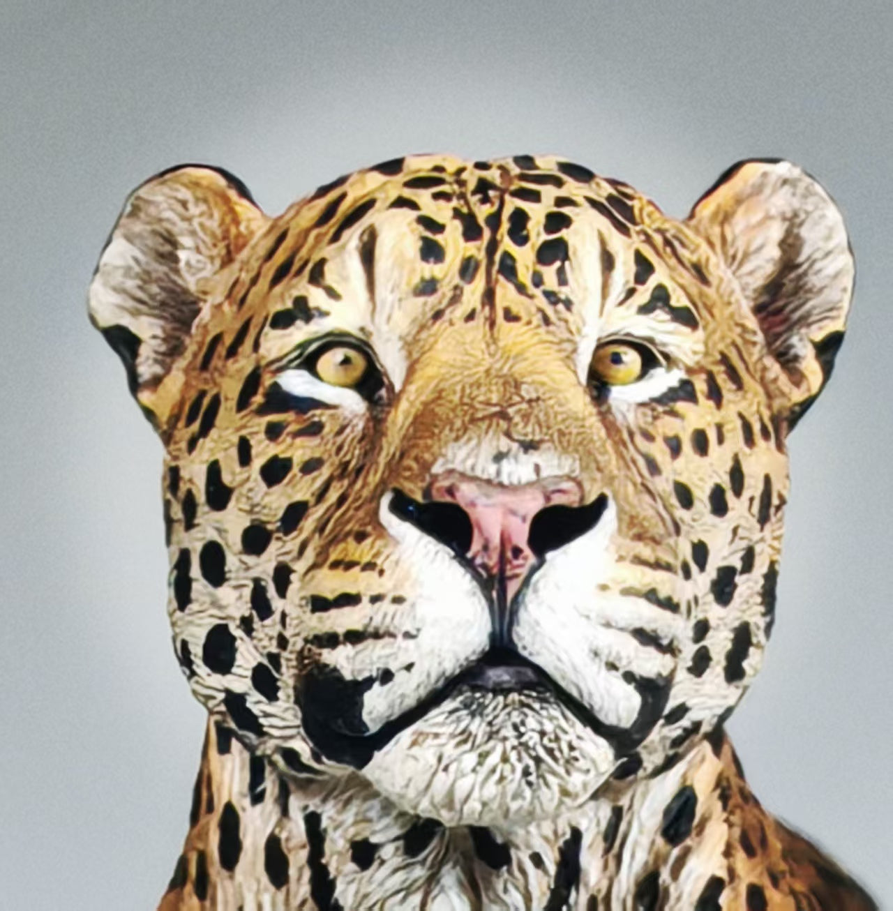 Jaguar statue Model Kit 1:10 1:15  1:35 Scale