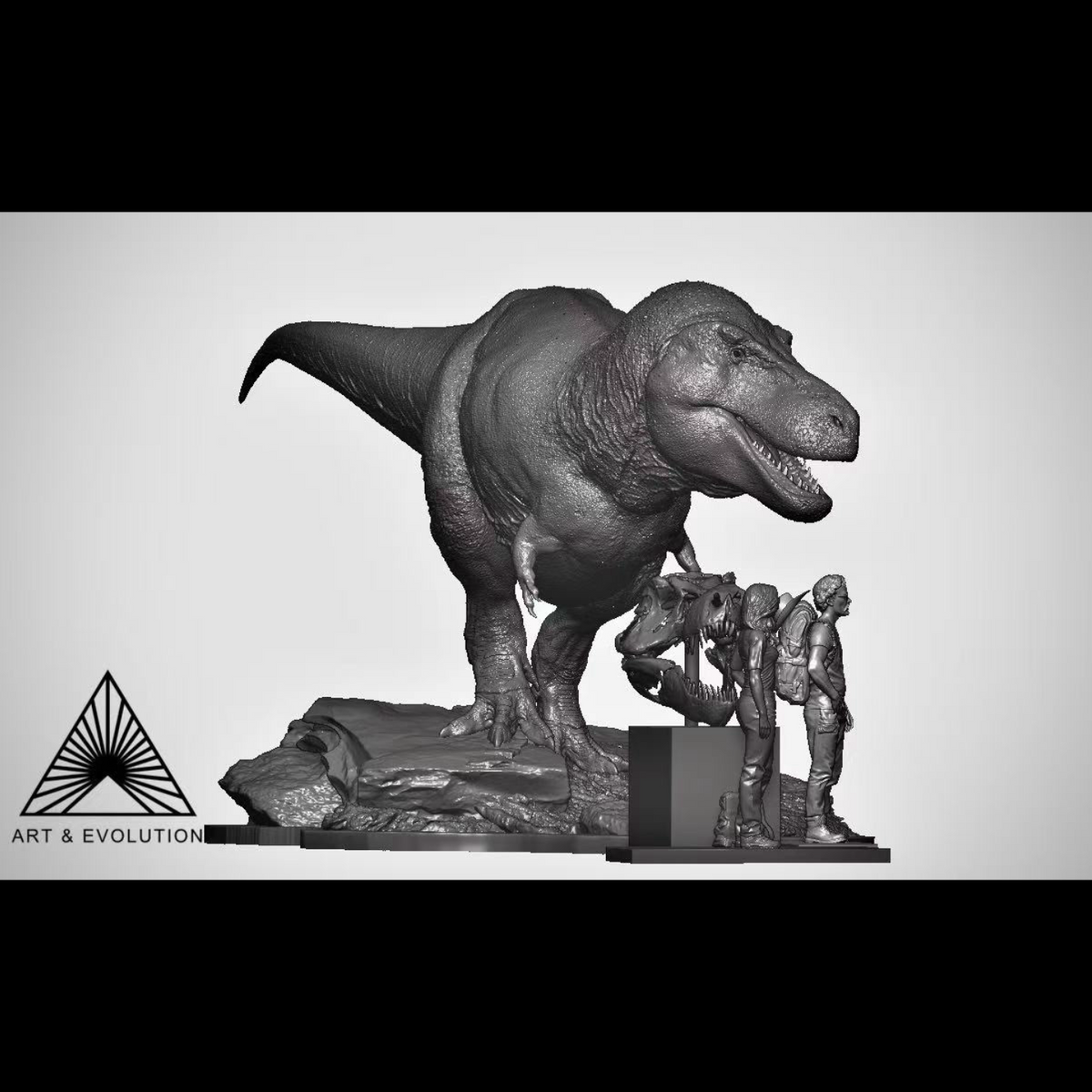 Tyrannosaurus rex SUE Statue Model Kit 1:10 1:15 1:18 Scale Art&Evolut