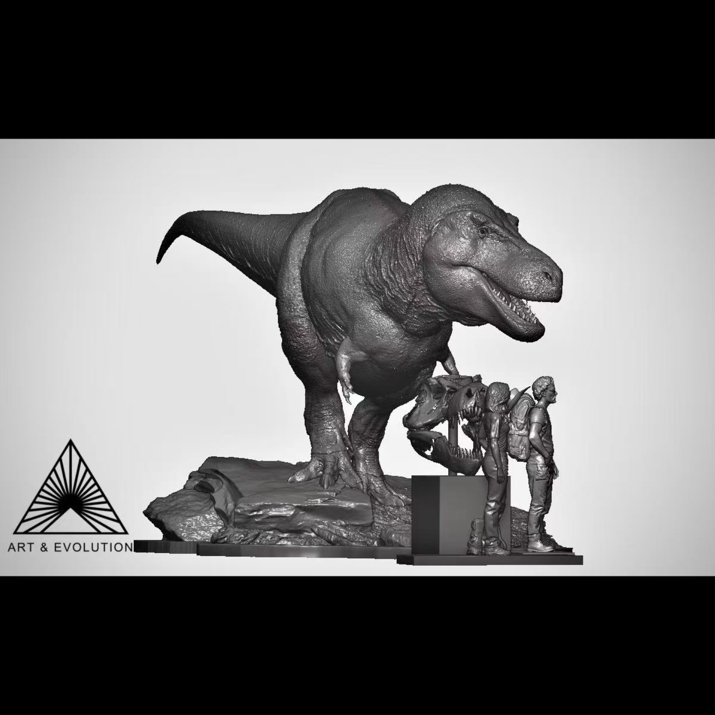 Tyrannosaurus rex SUE Statue Model Kit 1:10 1:15 1:18 Scale Art&Evolution Studio