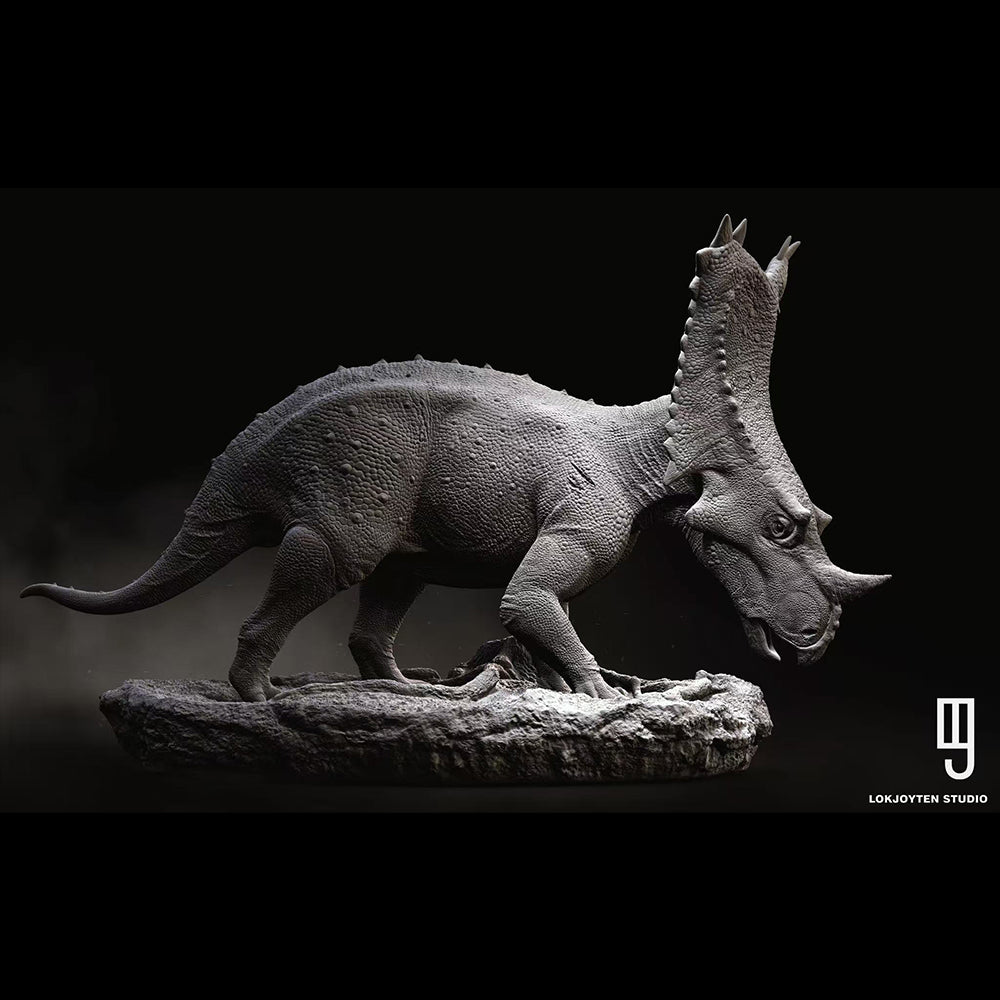 Chasmosaurus belli Statue Model Kit 1:18 1:35 Scale LOKJOYTEN STUDIO