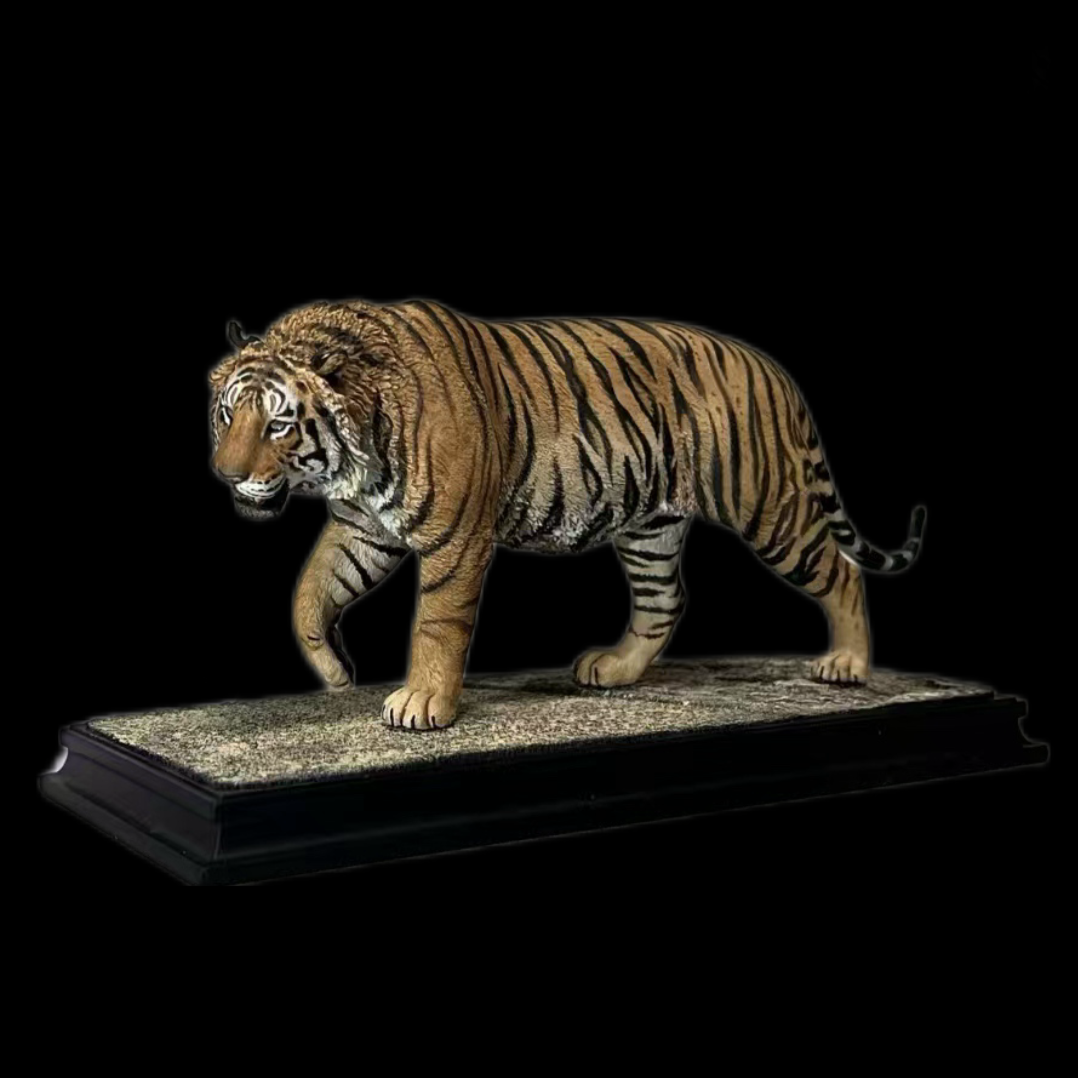 Panthera tigris tigris statue Model Kit 1:10 1:15 1:18 1:35 Scale APHID STUDIO